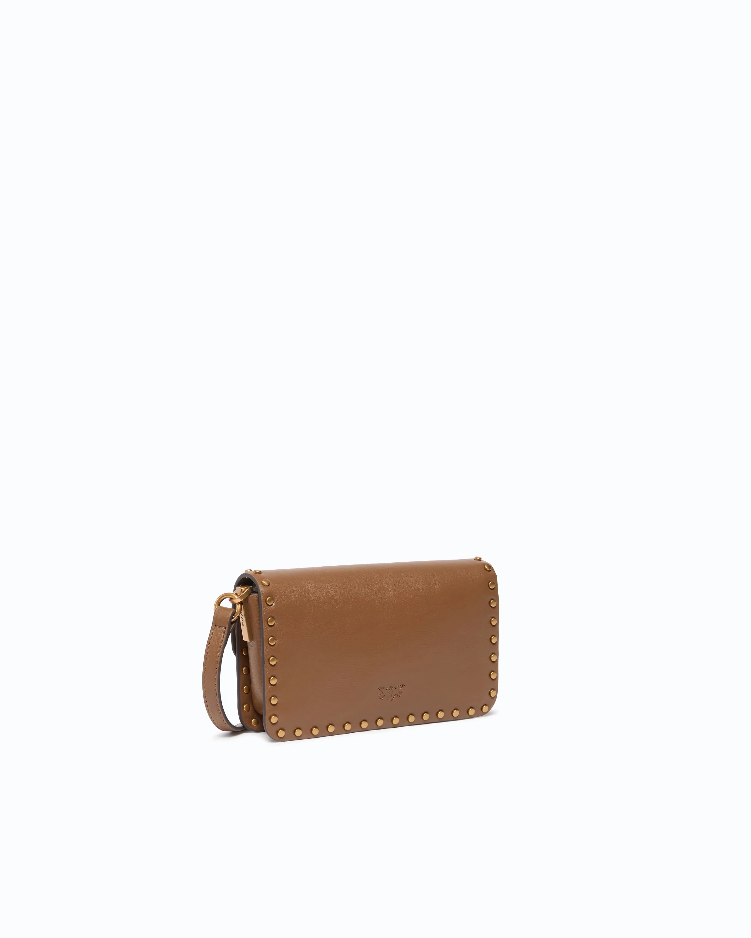 Baby Love Bag One Slouchy crossbody bag in leather with studs - Image 2