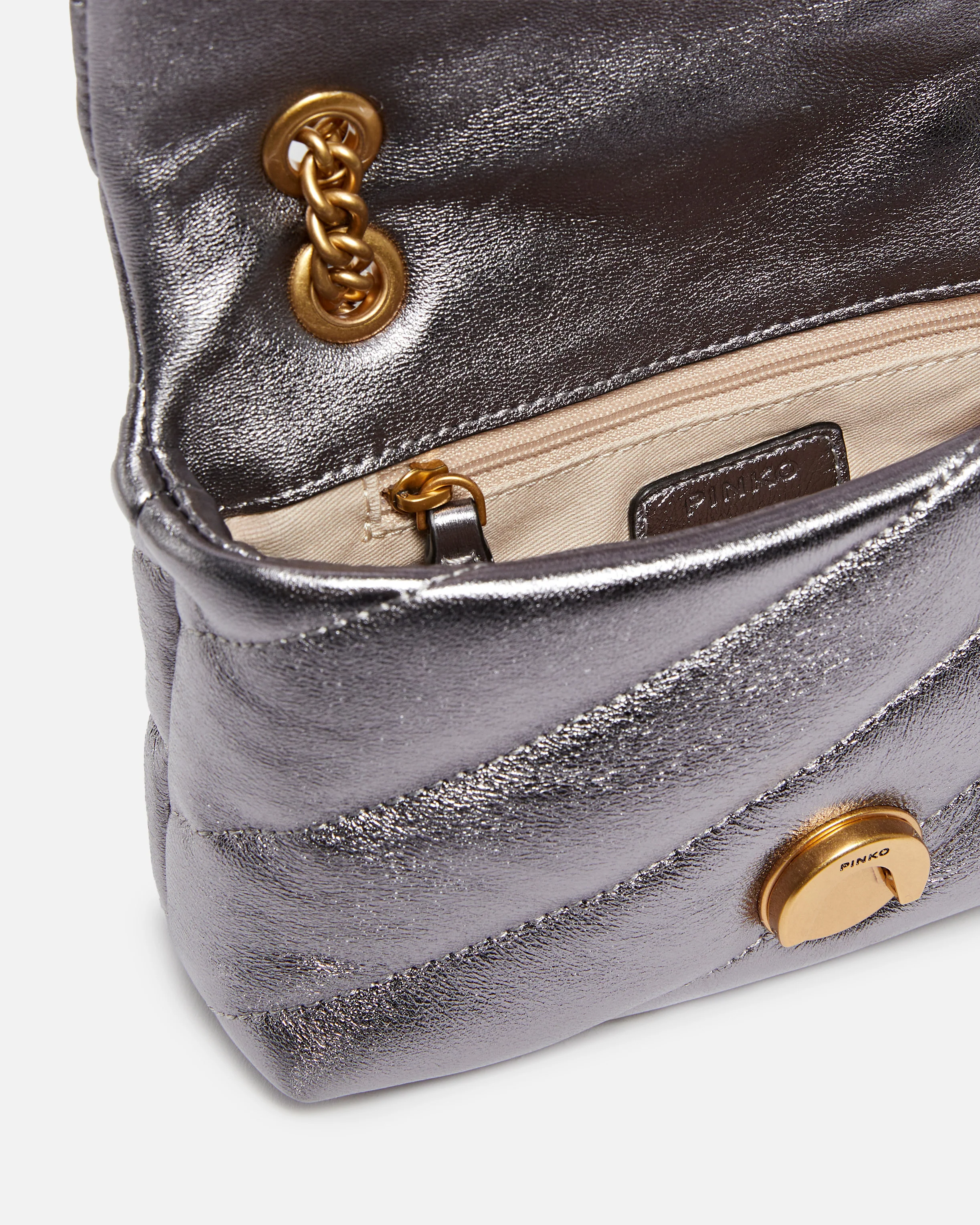 Baby Love Bag Puff laminated nappa leather crossbody bag - Image 4