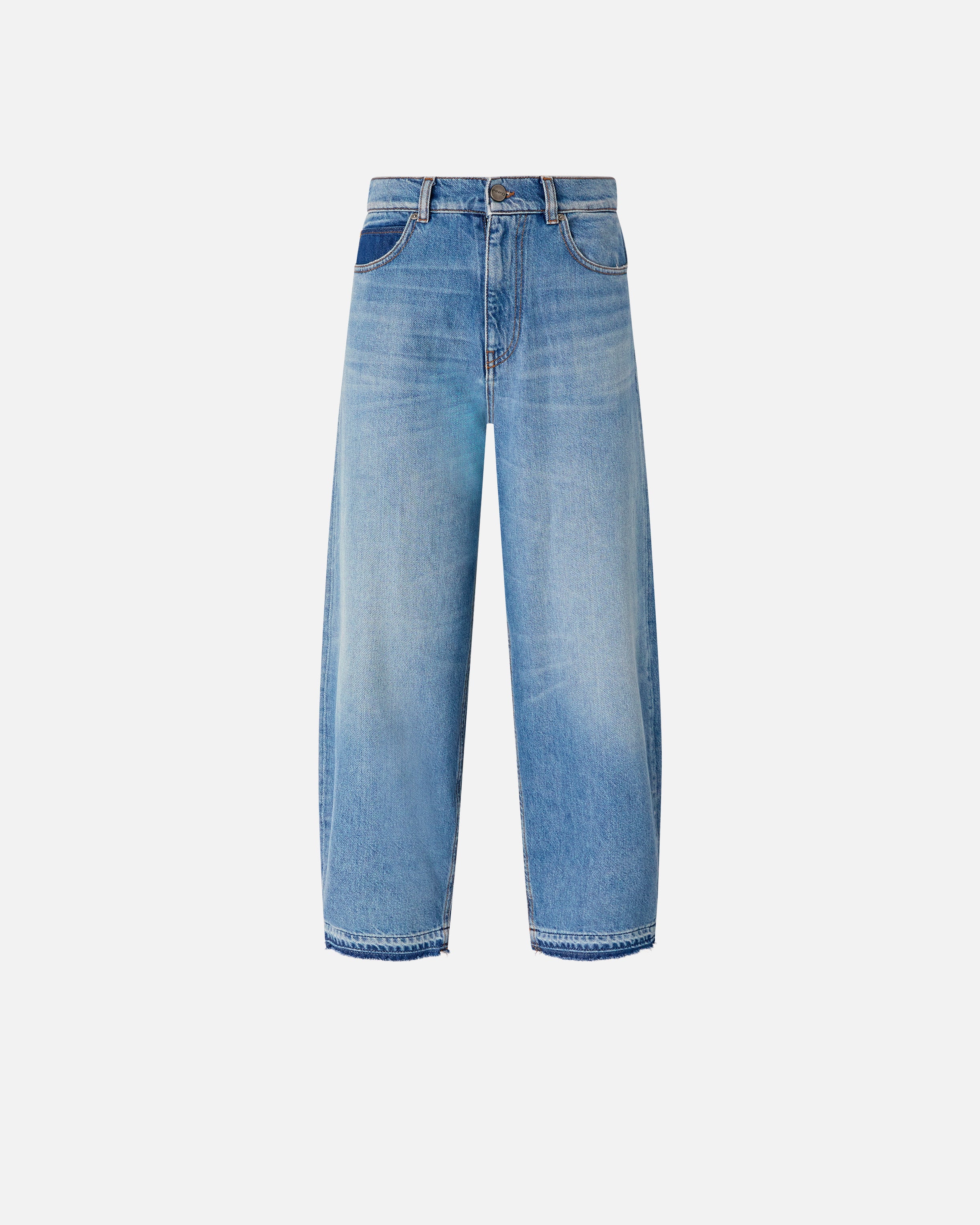 Balloon-fit jeans with fading - Image 5
