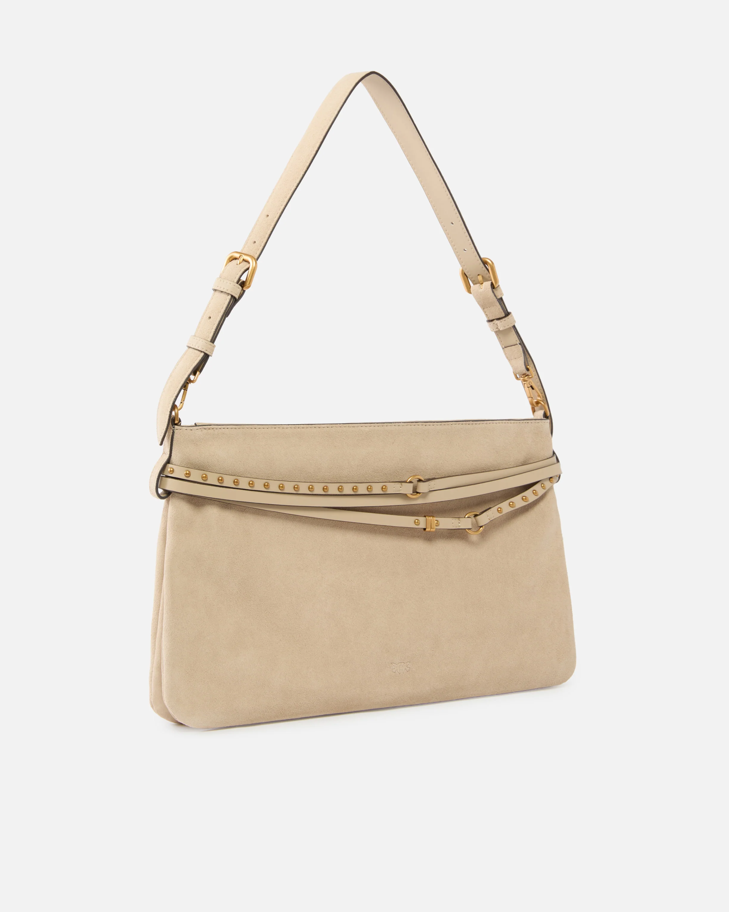 Belt Bag Big large shoulder bag in suede - Image 2