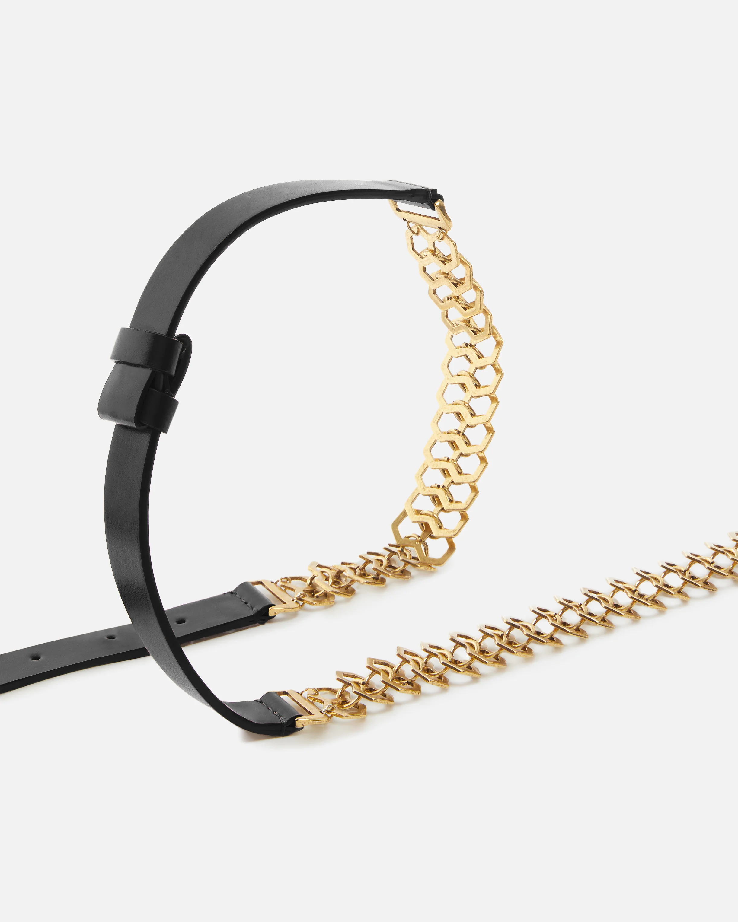 Belt with chain insert, 2 cm - Image 5