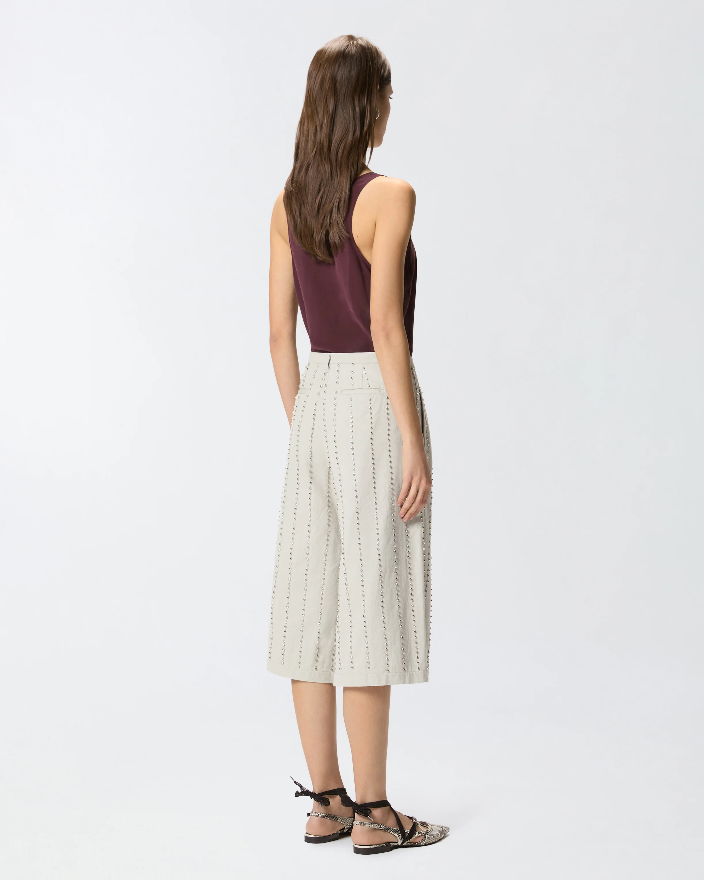 Bermuda shorts with jewel stripes - Image 3