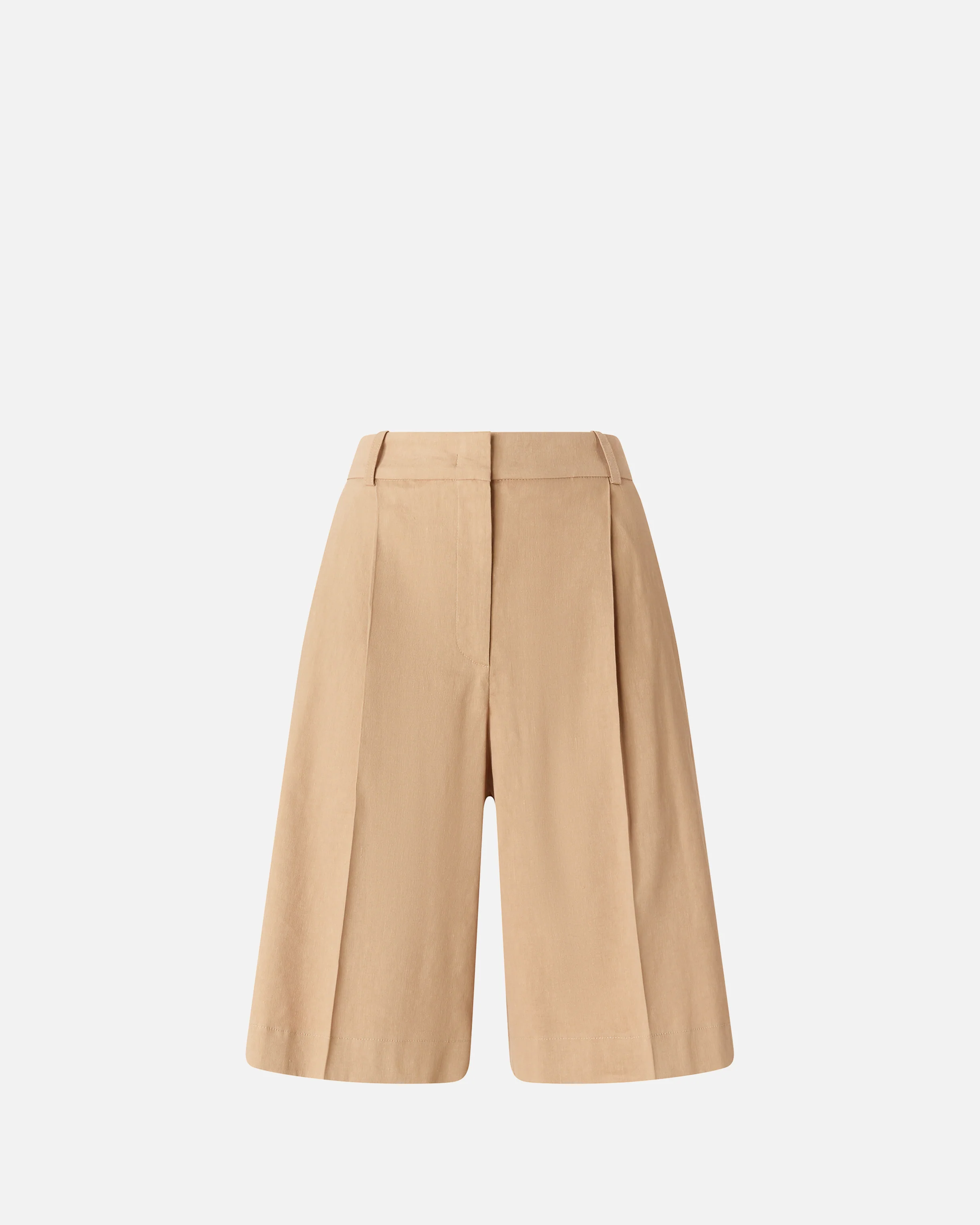 Bermuda shorts with pressed pleat detail - Image 5