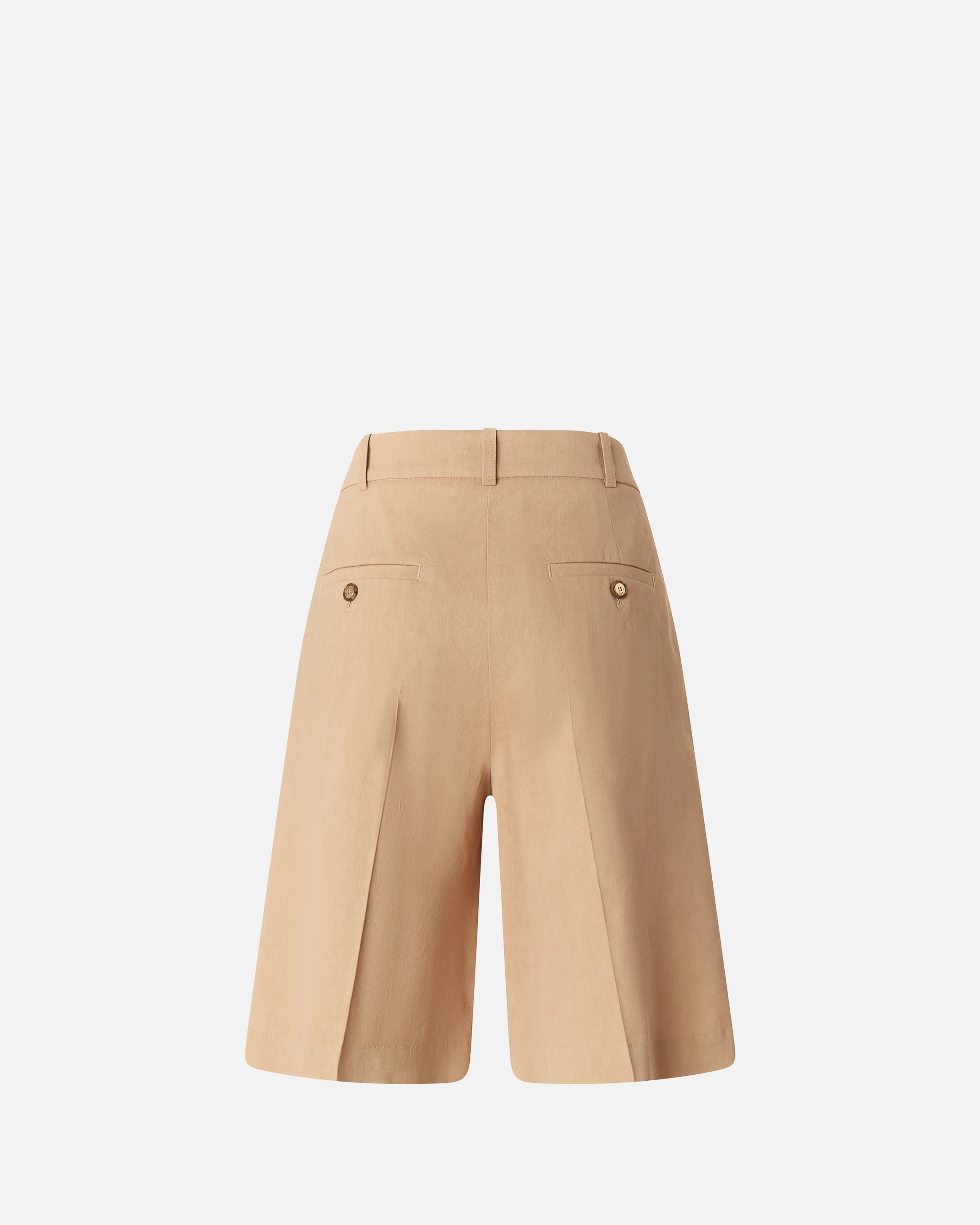 Bermuda shorts with pressed pleat detail - Image 6