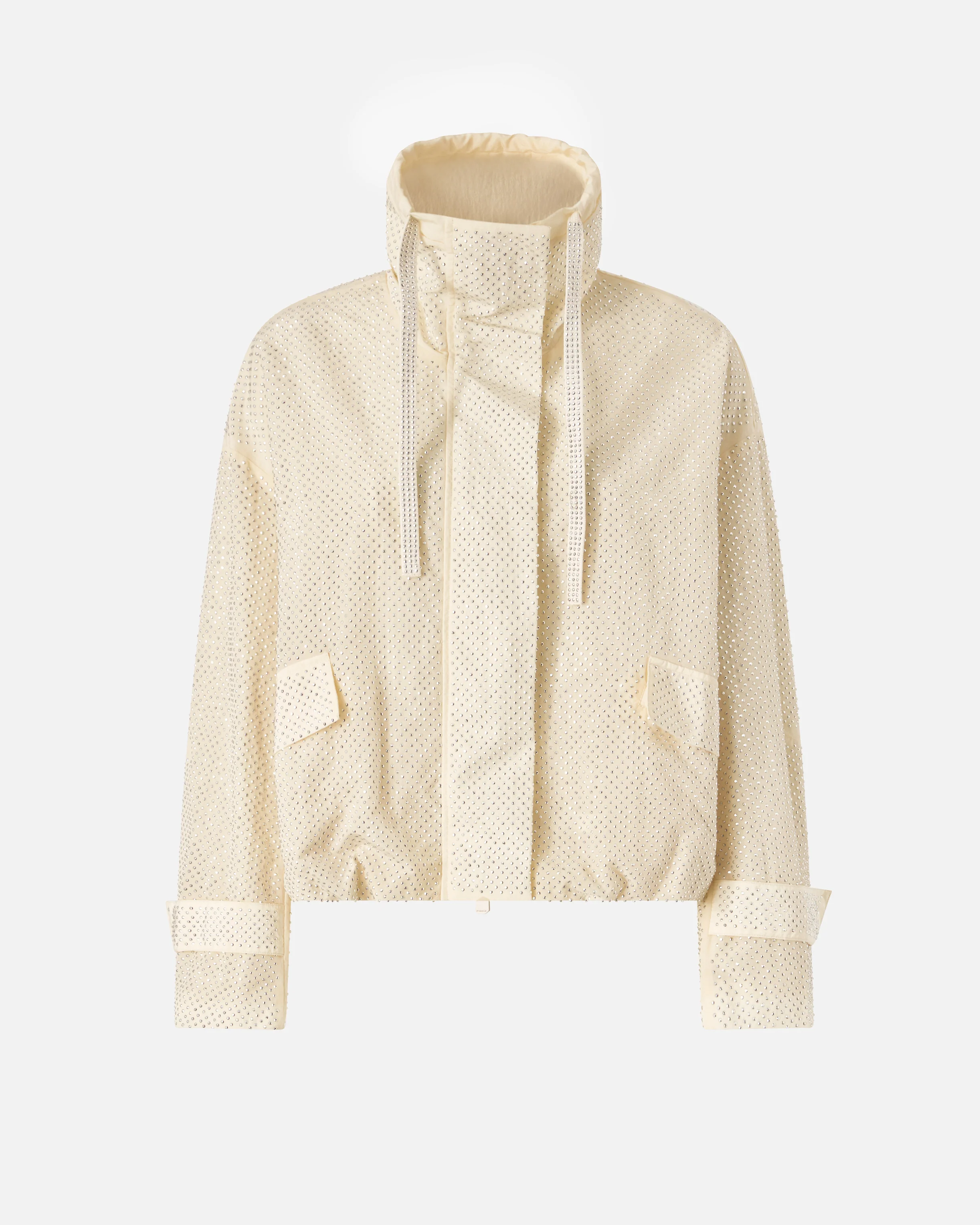 Blouson jacket with all-over micro studs - Image 5