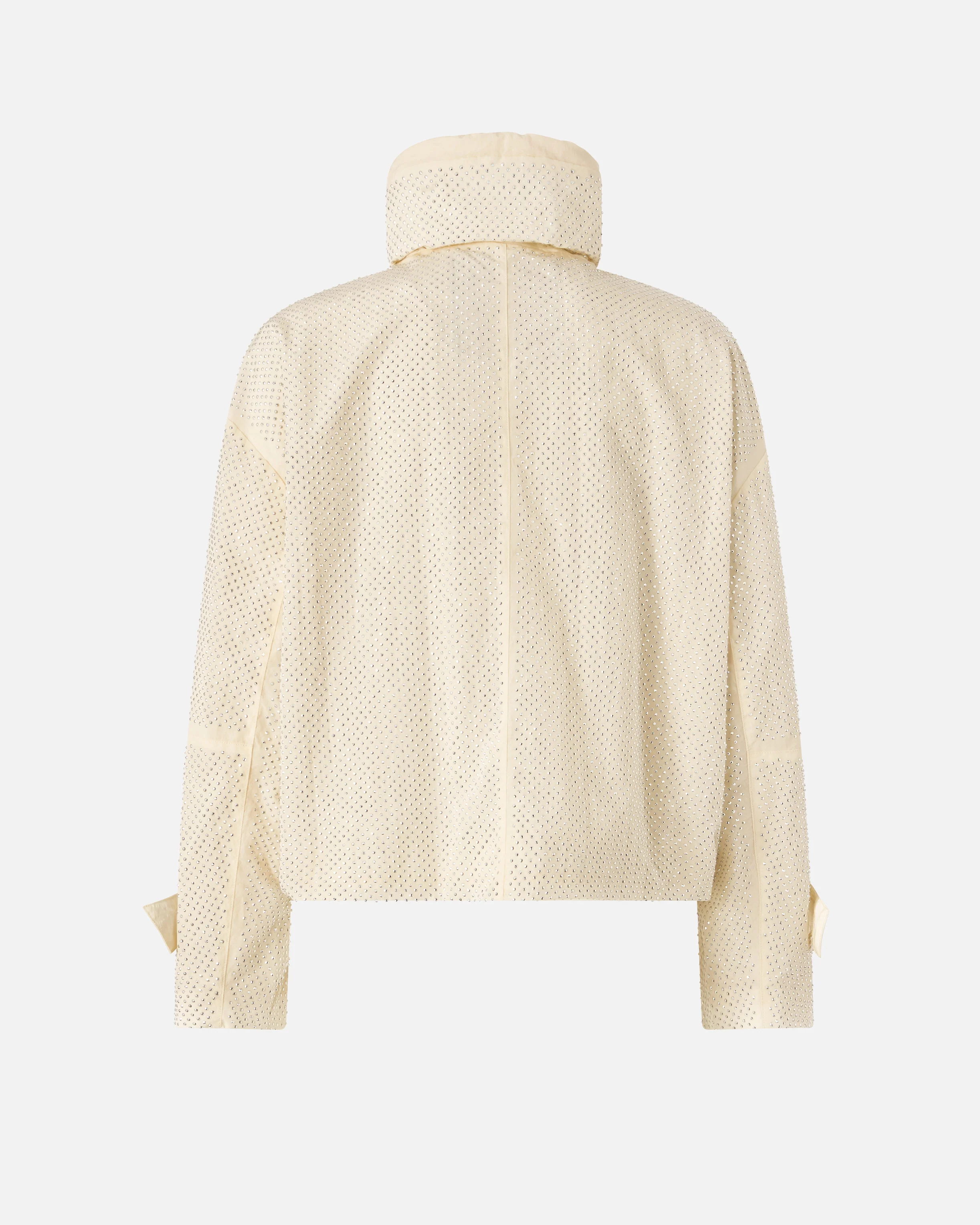 Blouson jacket with all-over micro studs - Image 6