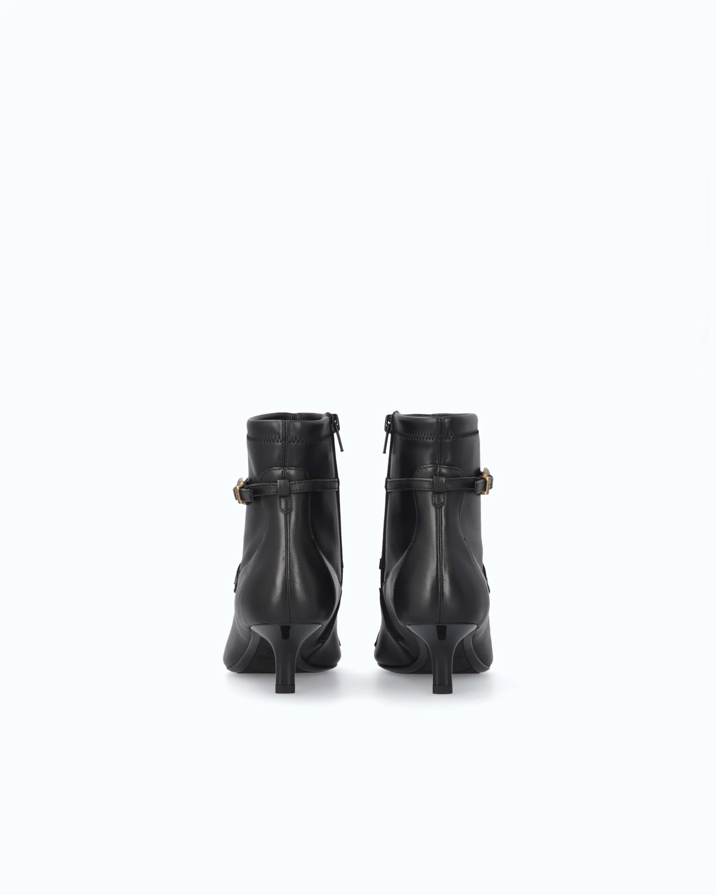Boots with straps and jewel studs - Image 8