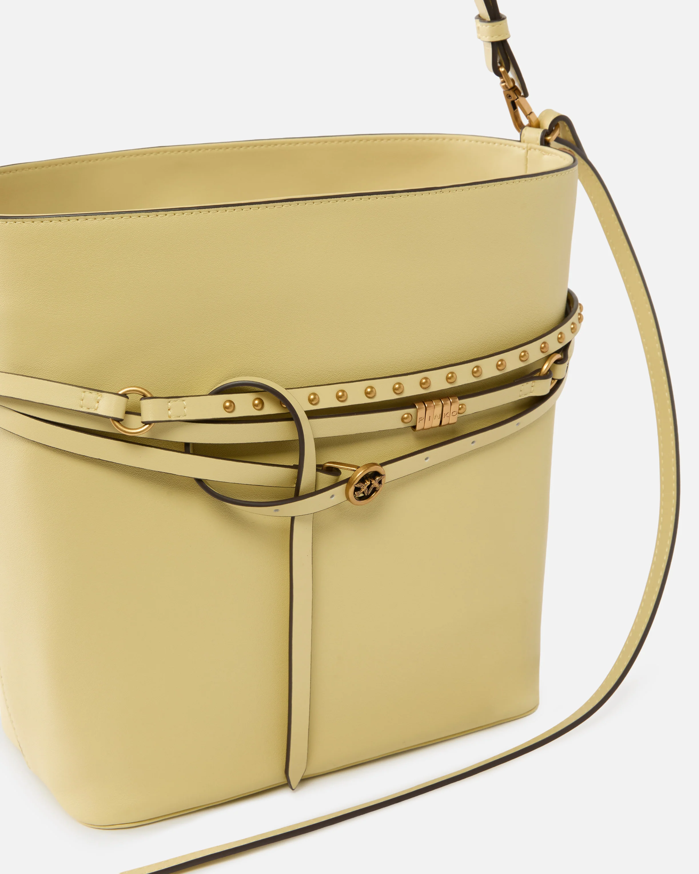 Bucket Belt Bag medium shoulder bag in leather - Image 3
