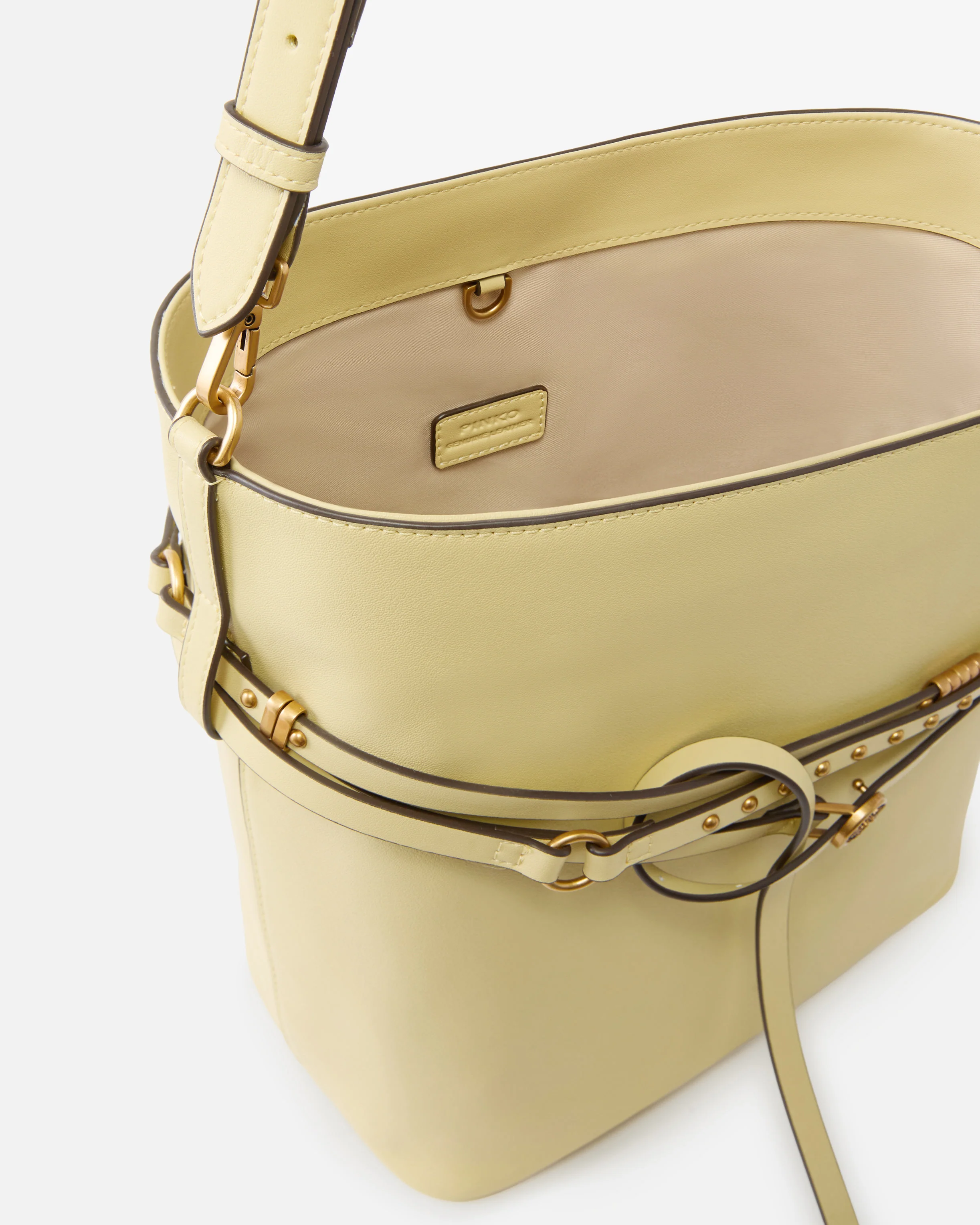 Bucket Belt Bag medium shoulder bag in leather - Image 4