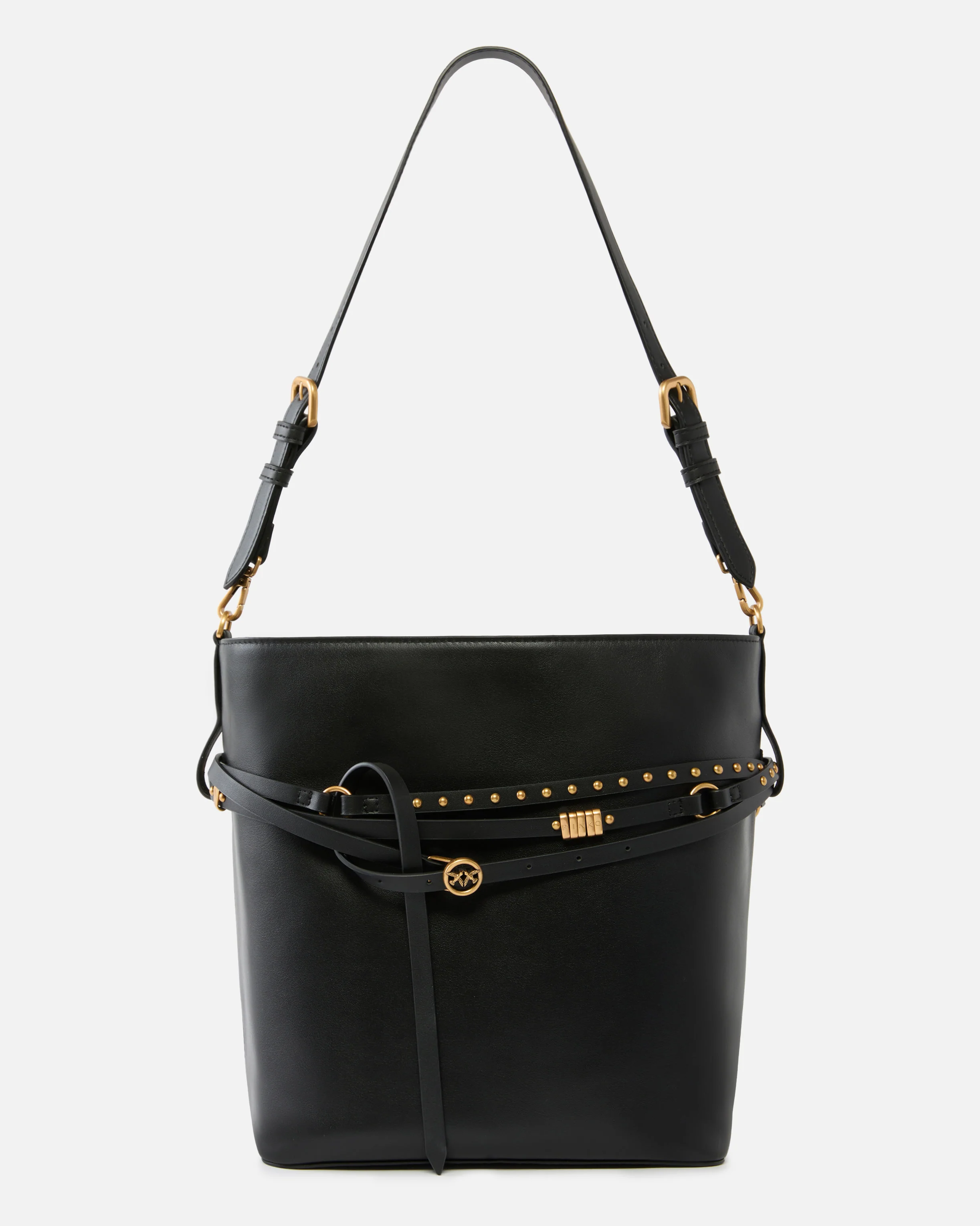 Bucket Belt Bag medium shoulder bag in leather