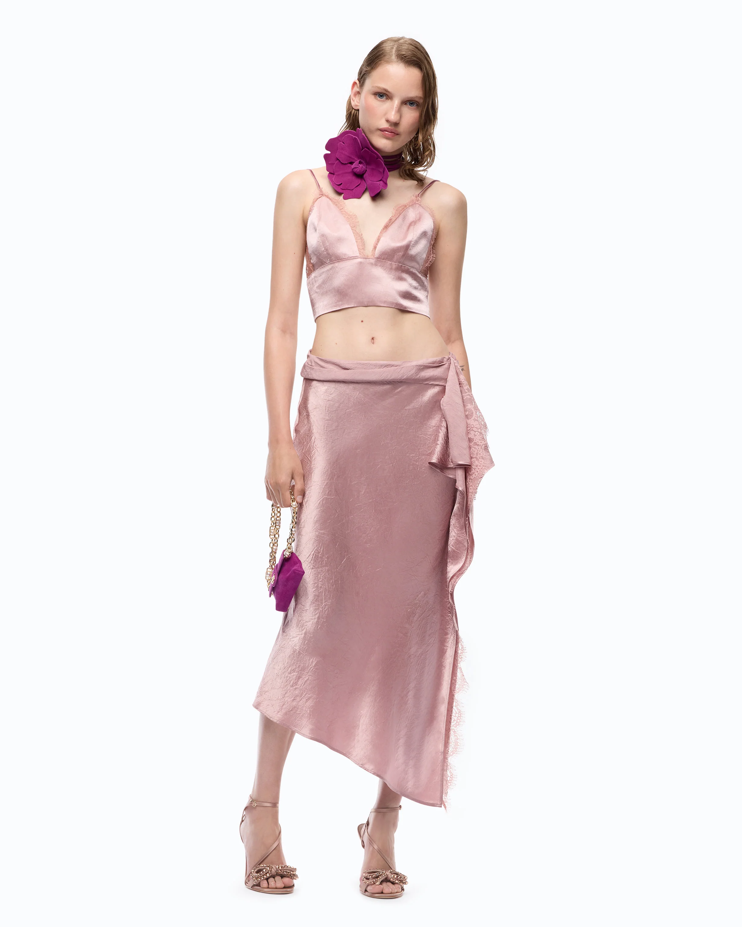 Bustier top with spaghetti straps - Image 2