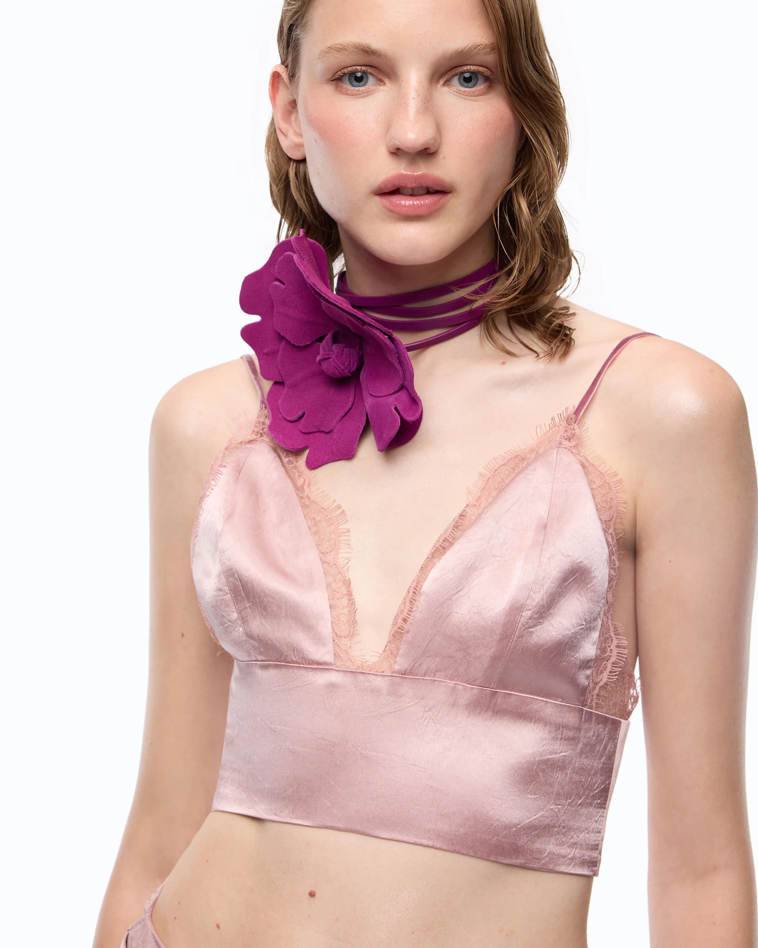 Bustier top with spaghetti straps - Image 3