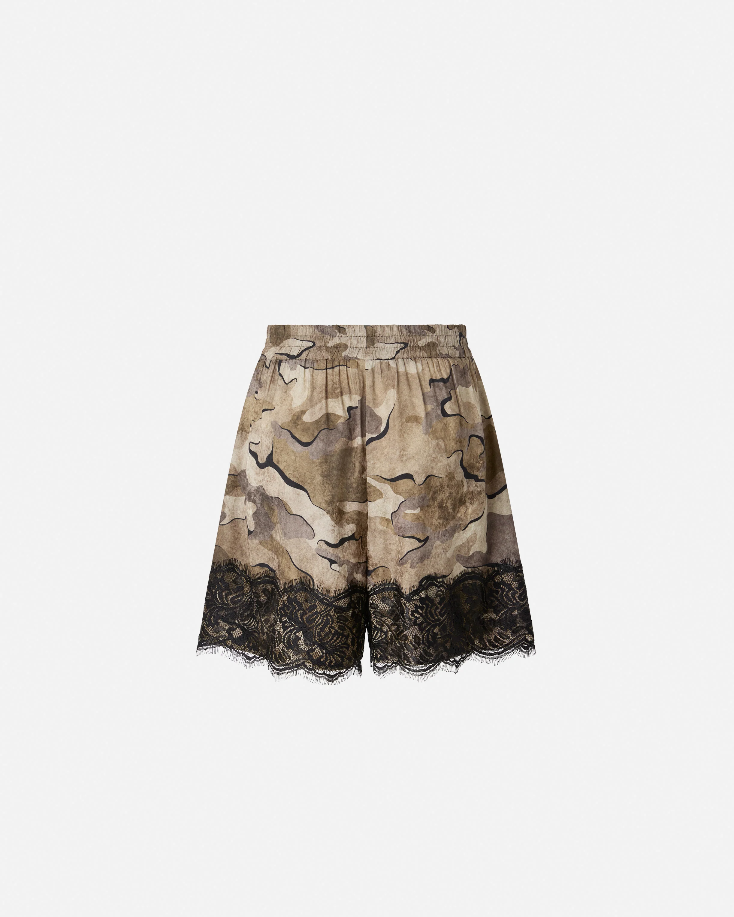 Camouflage shorts with lace - Image 6