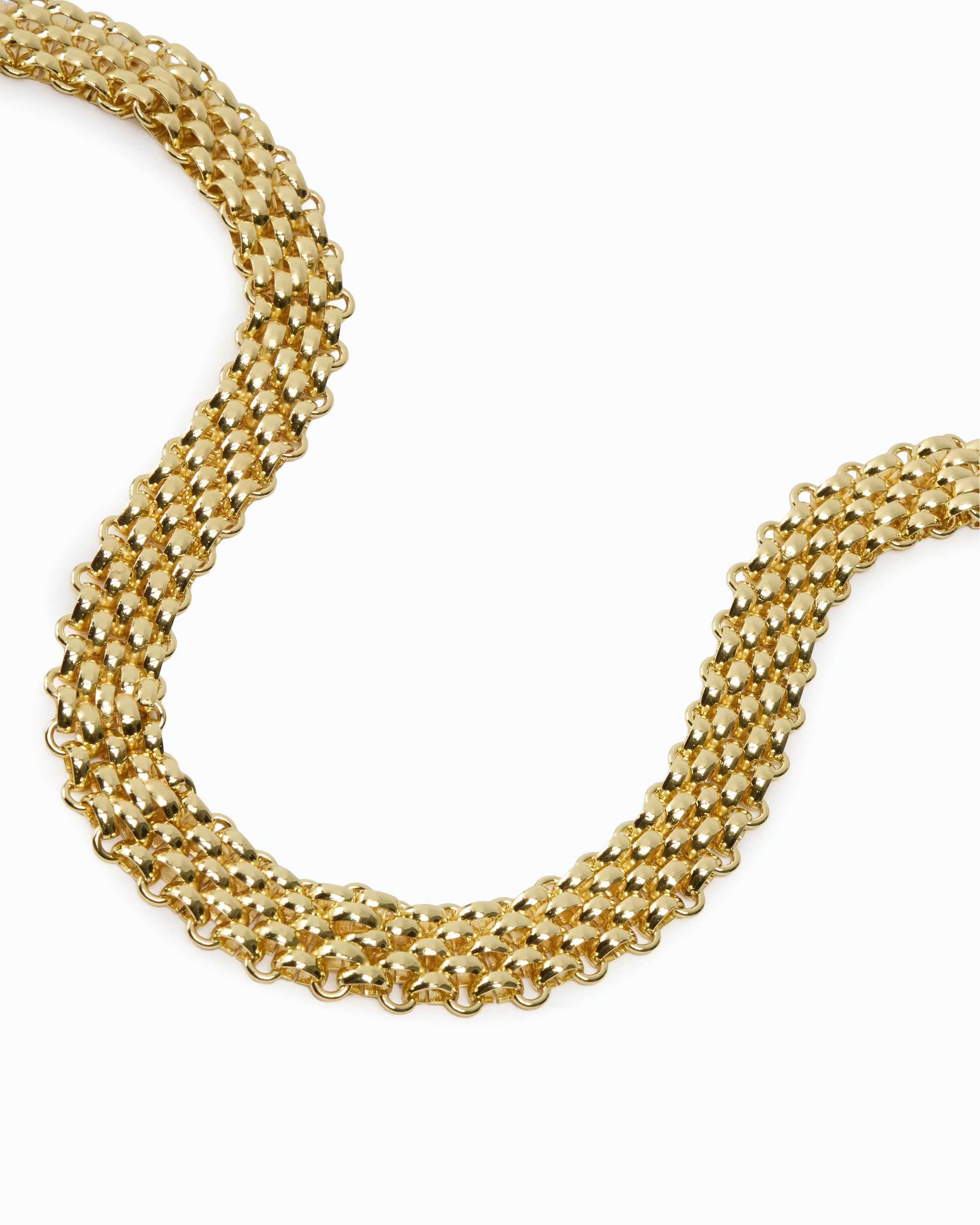 Chain belt with flower, 1.5 cm - Image 4