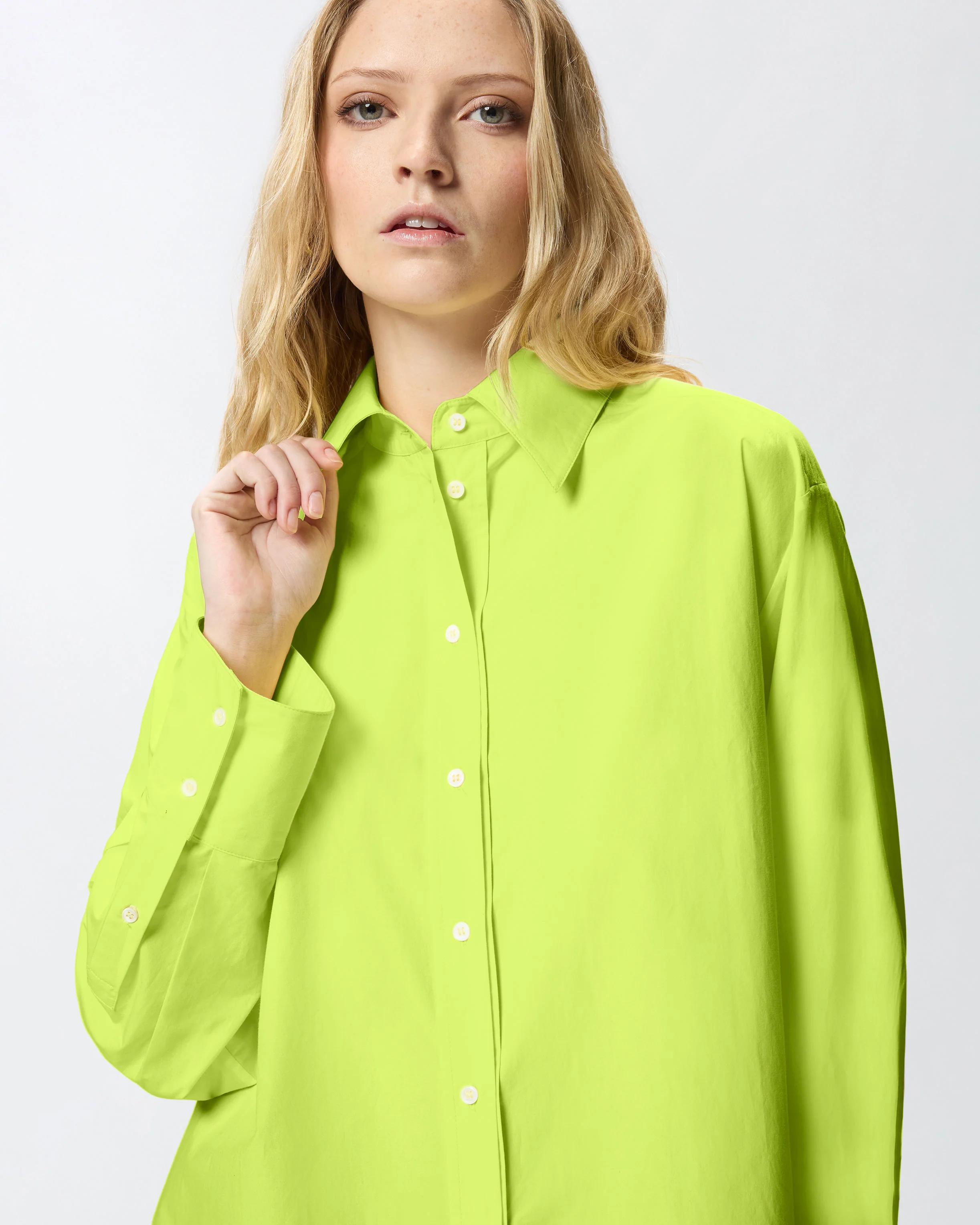 Cotton poplin shirt - Image 4