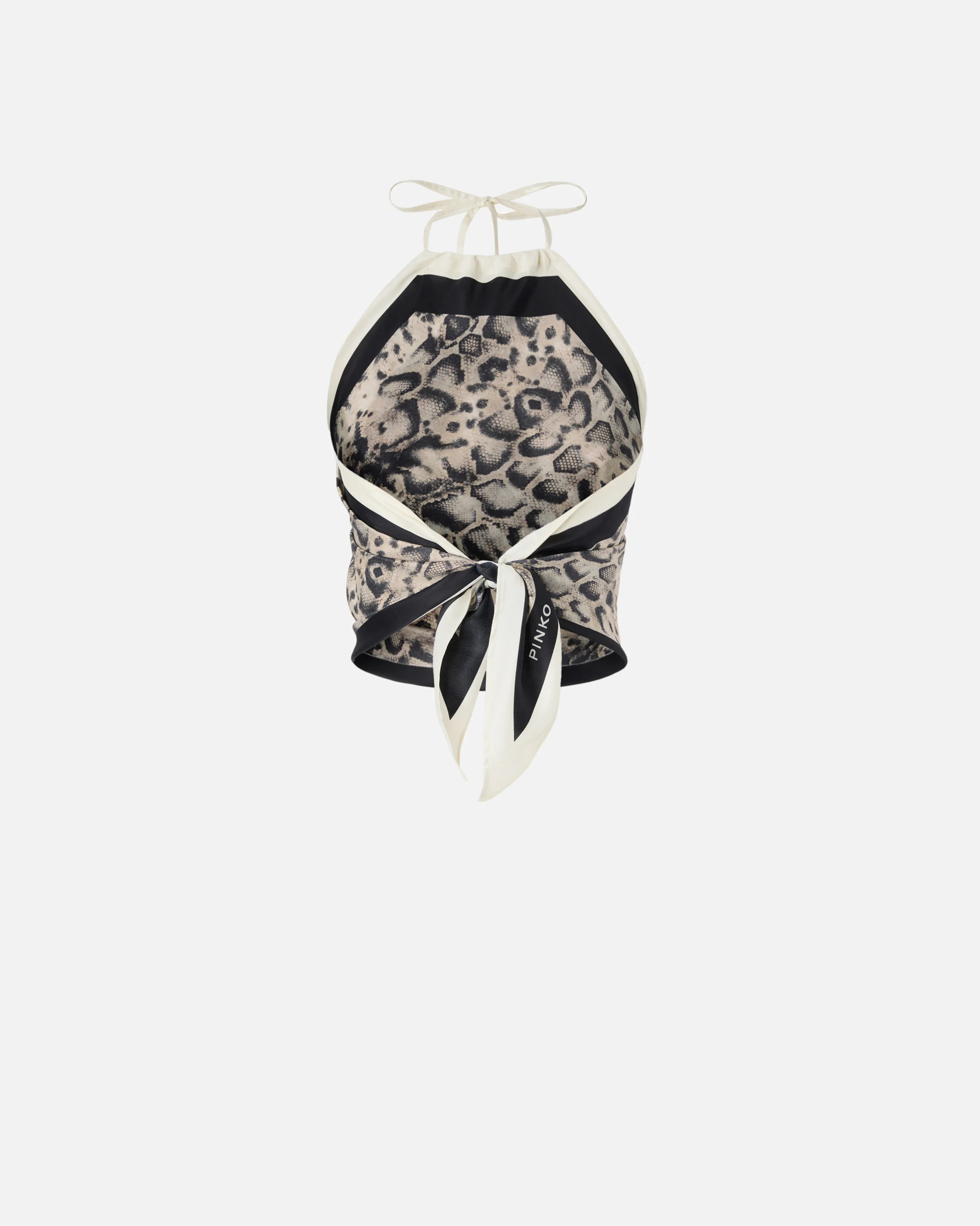 Cover-up top with snake print - Image 6