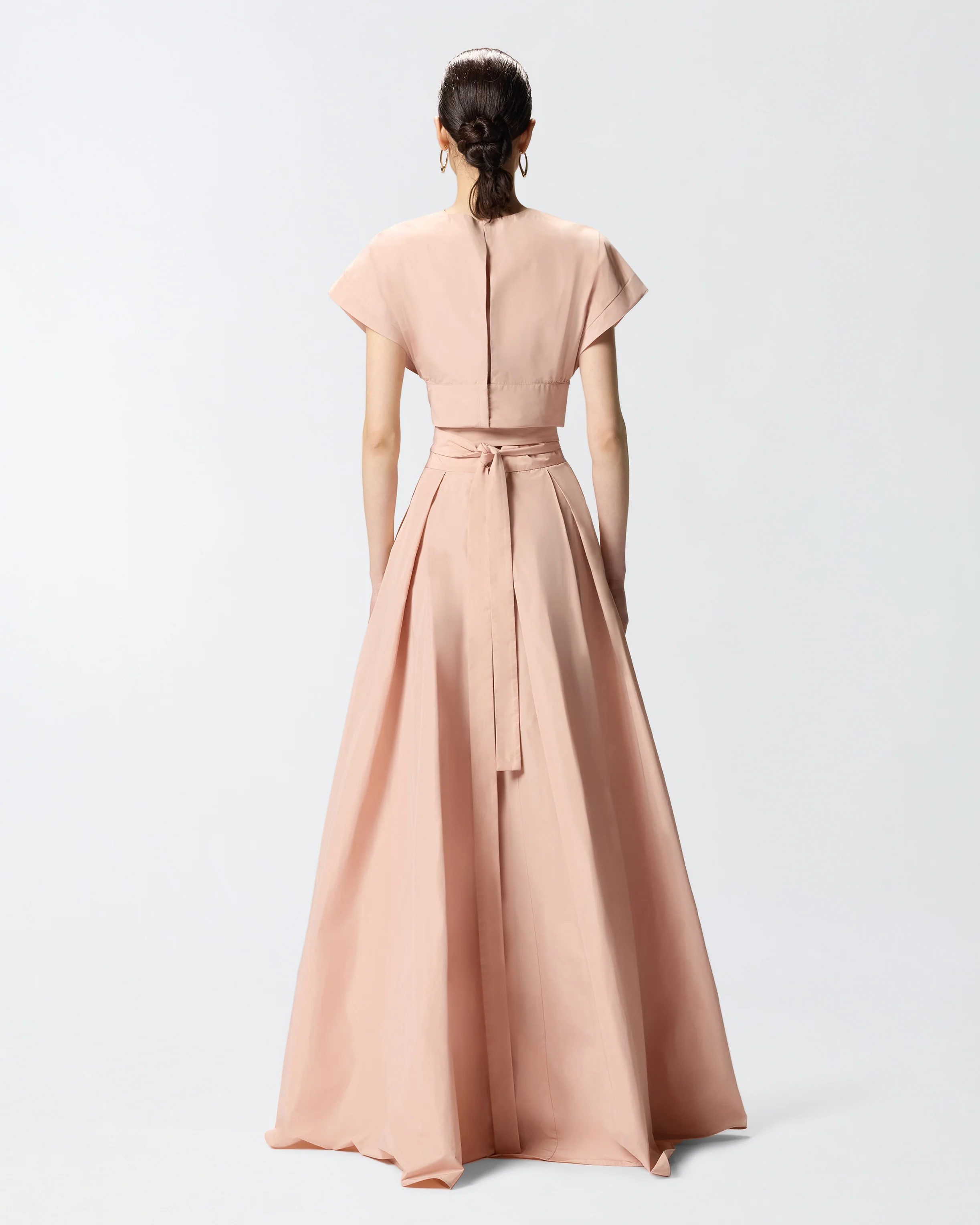 Crop top with wide sleeves - Image 3