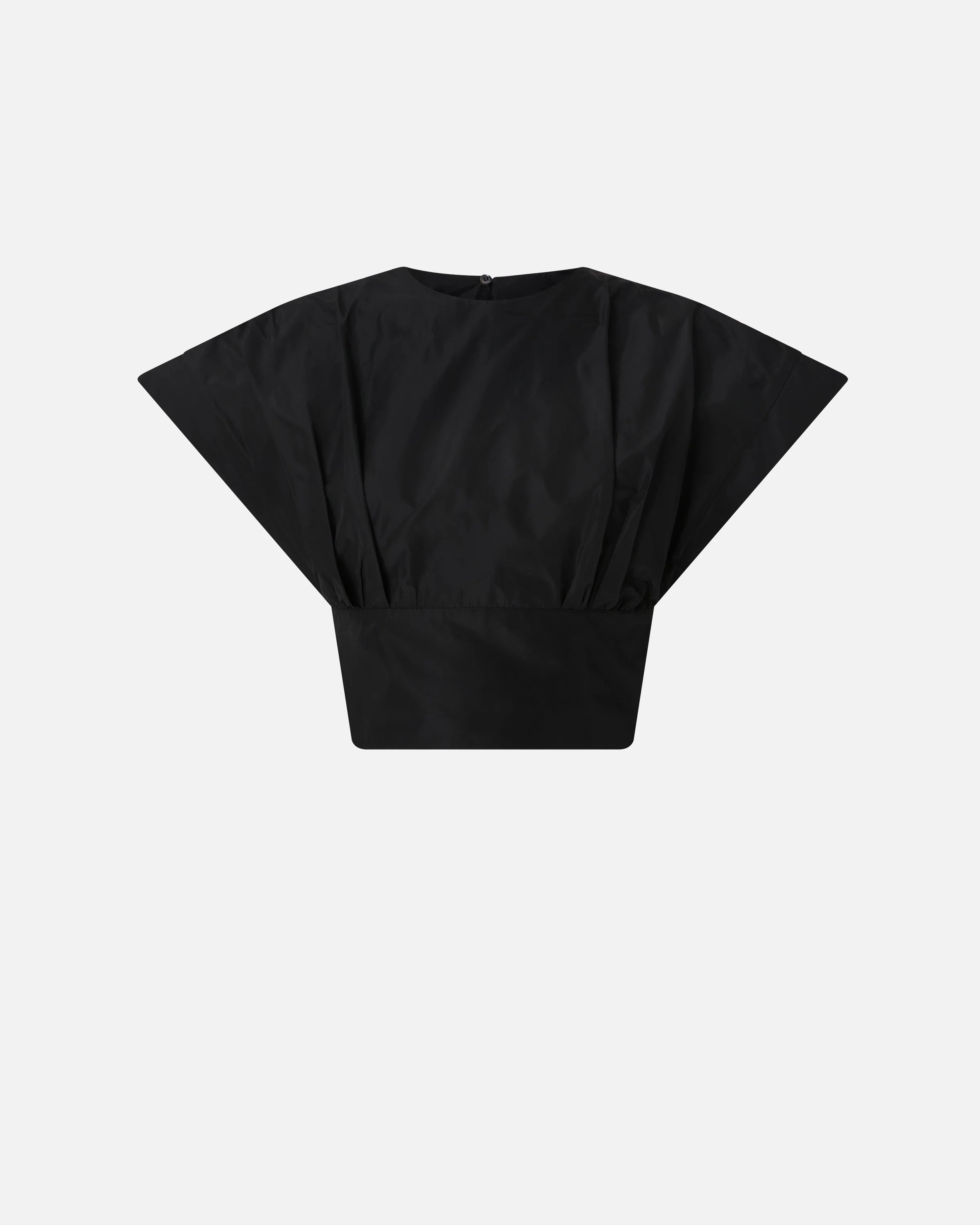 Crop top with wide sleeves - Image 5