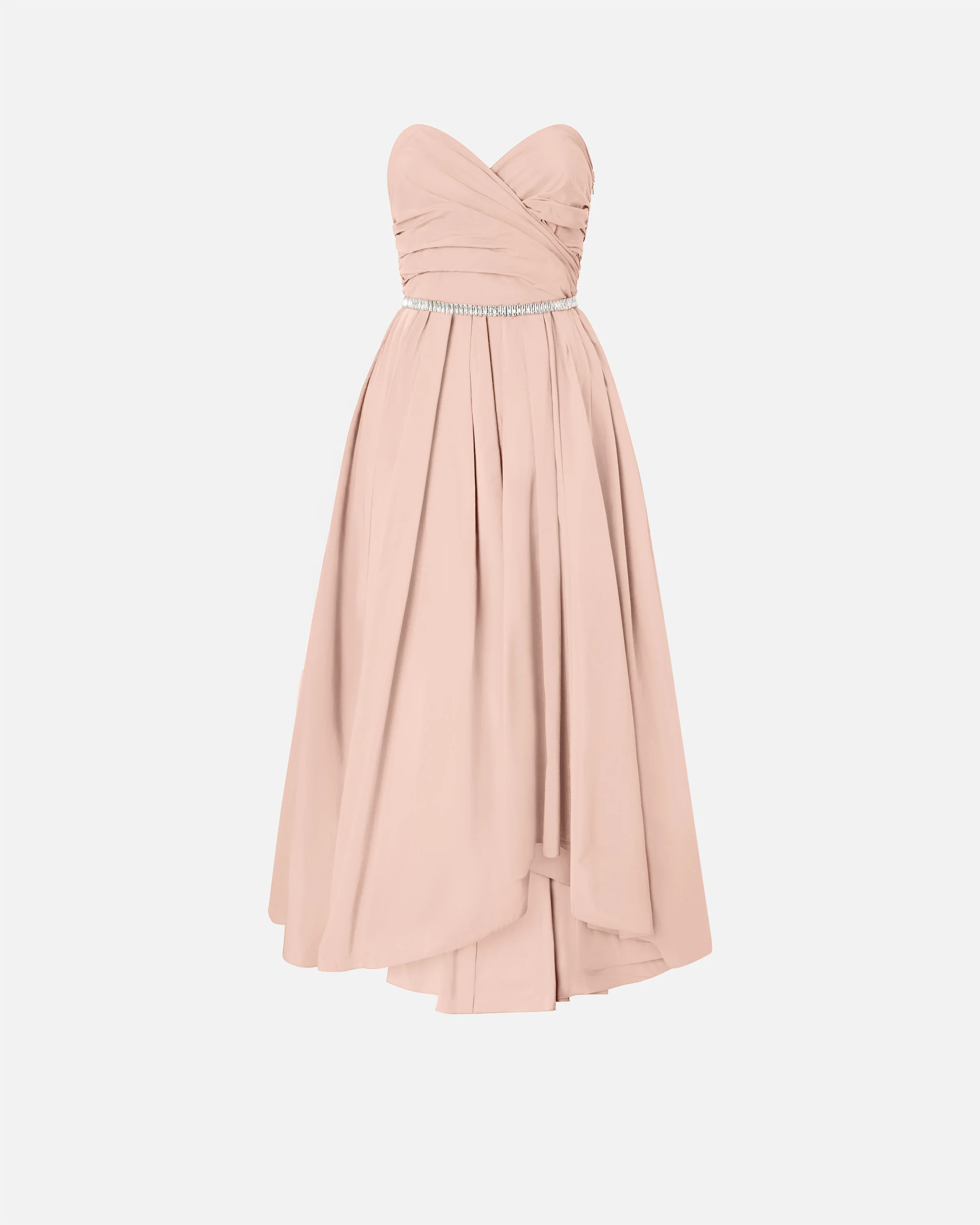 Elegant long dress with jewel belt - Image 5