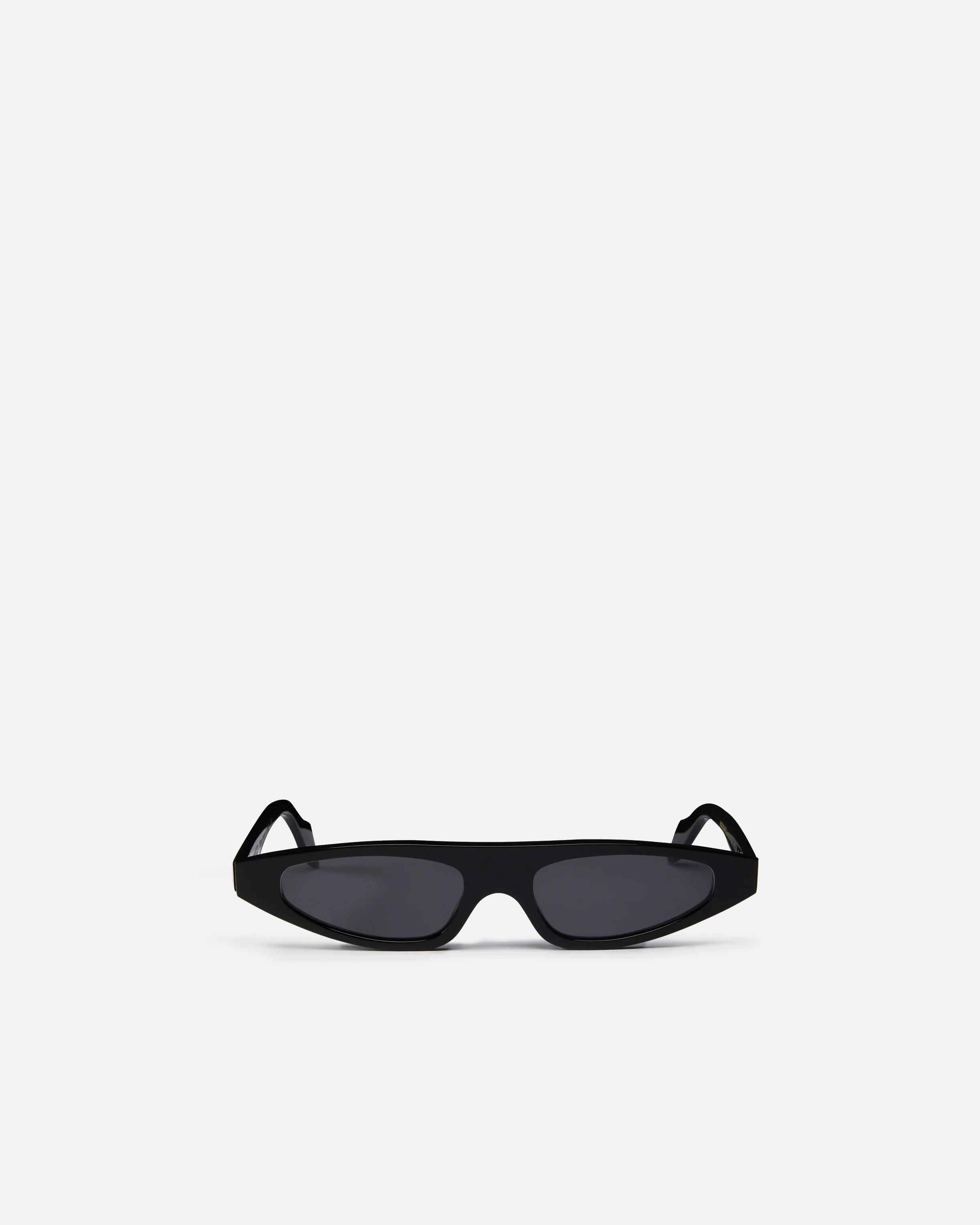 Elongated sunglasses