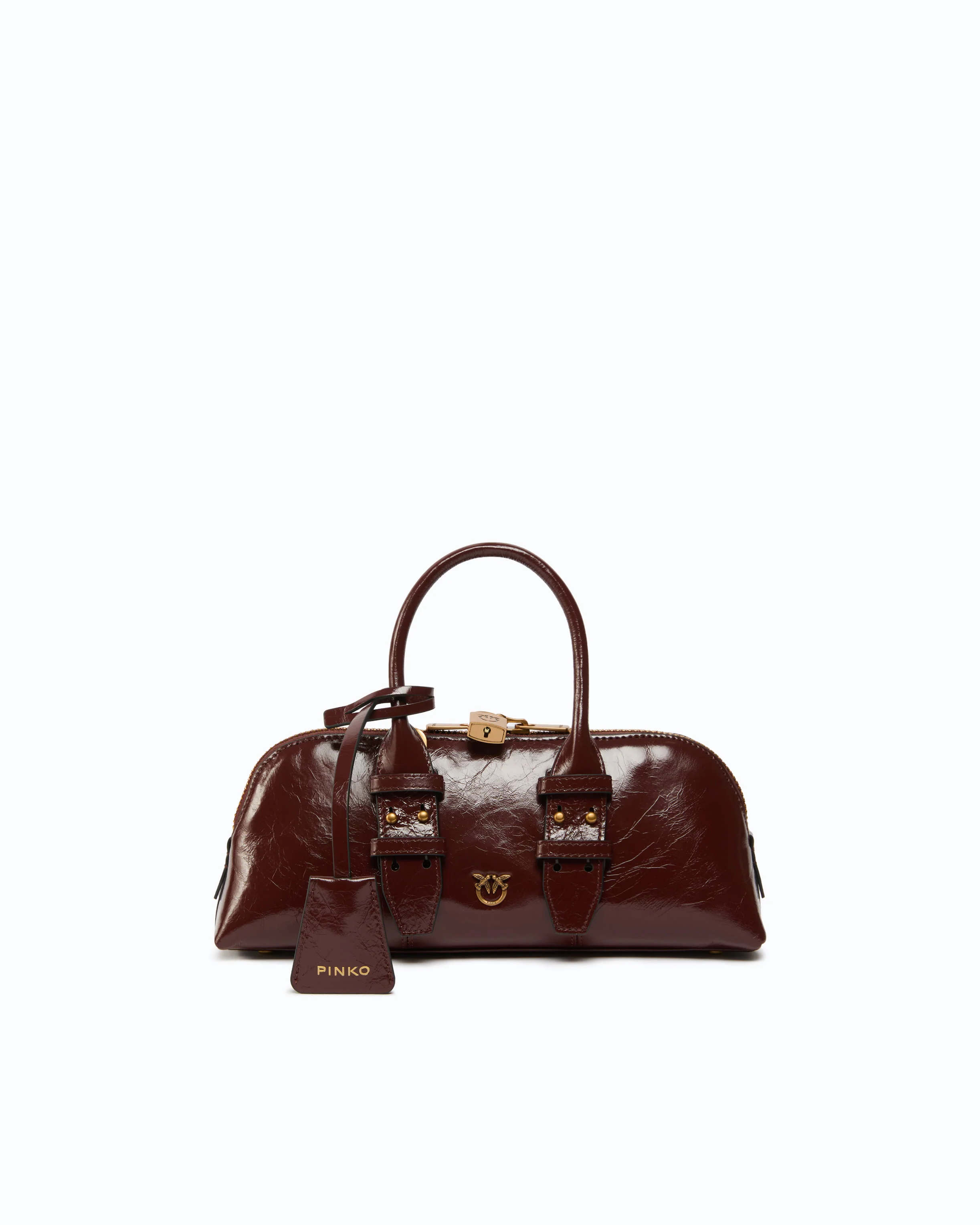 Escape Bag Horizontal small handbag in new shiny leather