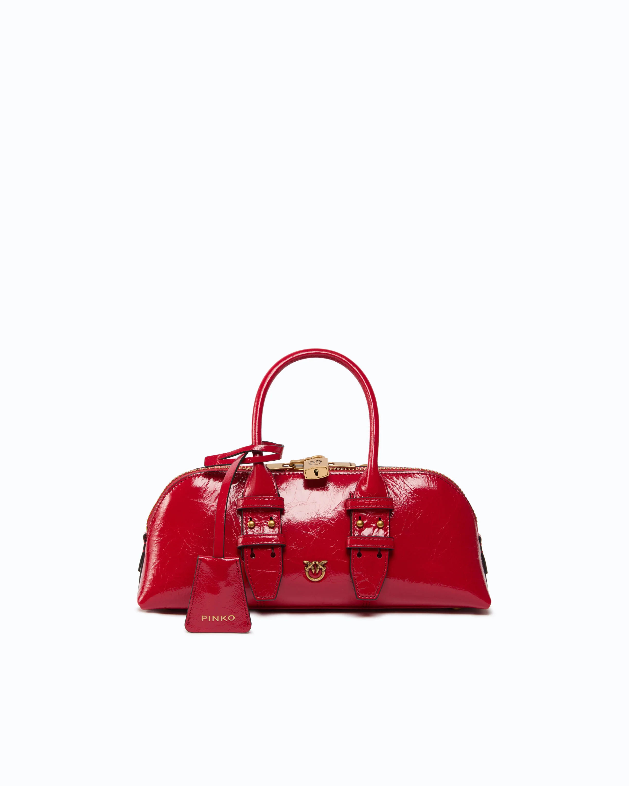 Escape Bag Horizontal small handbag in new shiny leather
