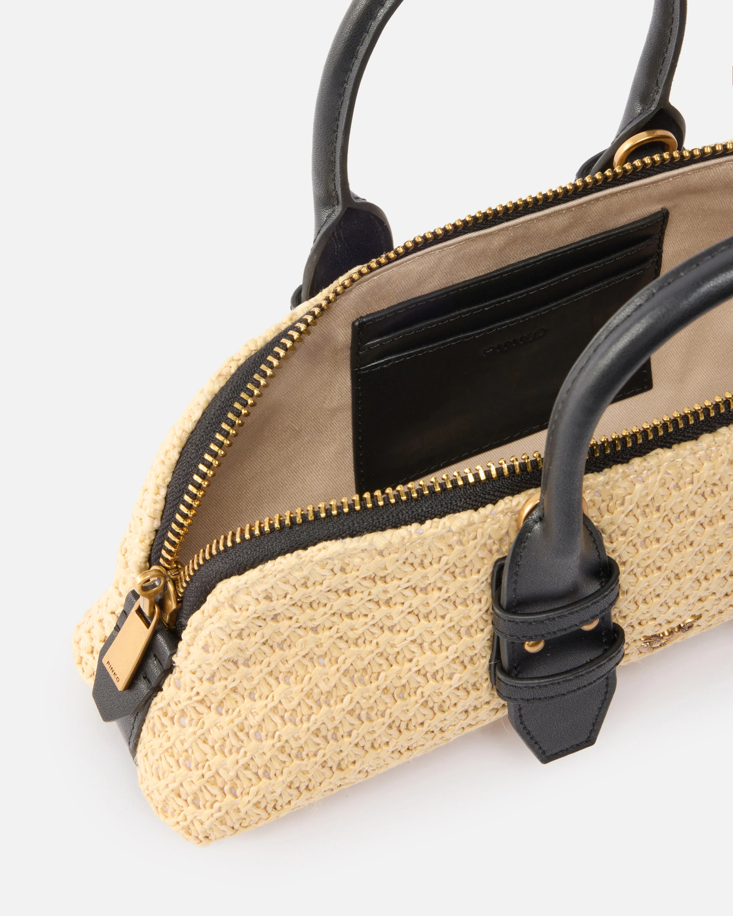 Escape Bag Horizontal small raffia handbag - Image 4