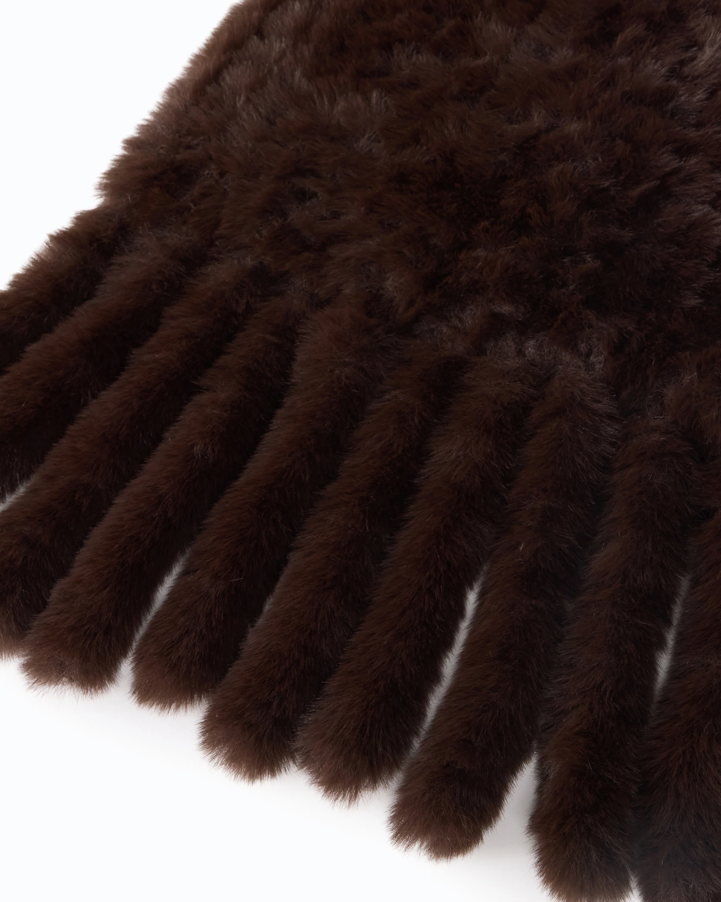 Faux fur maxi scarf - Image 3
