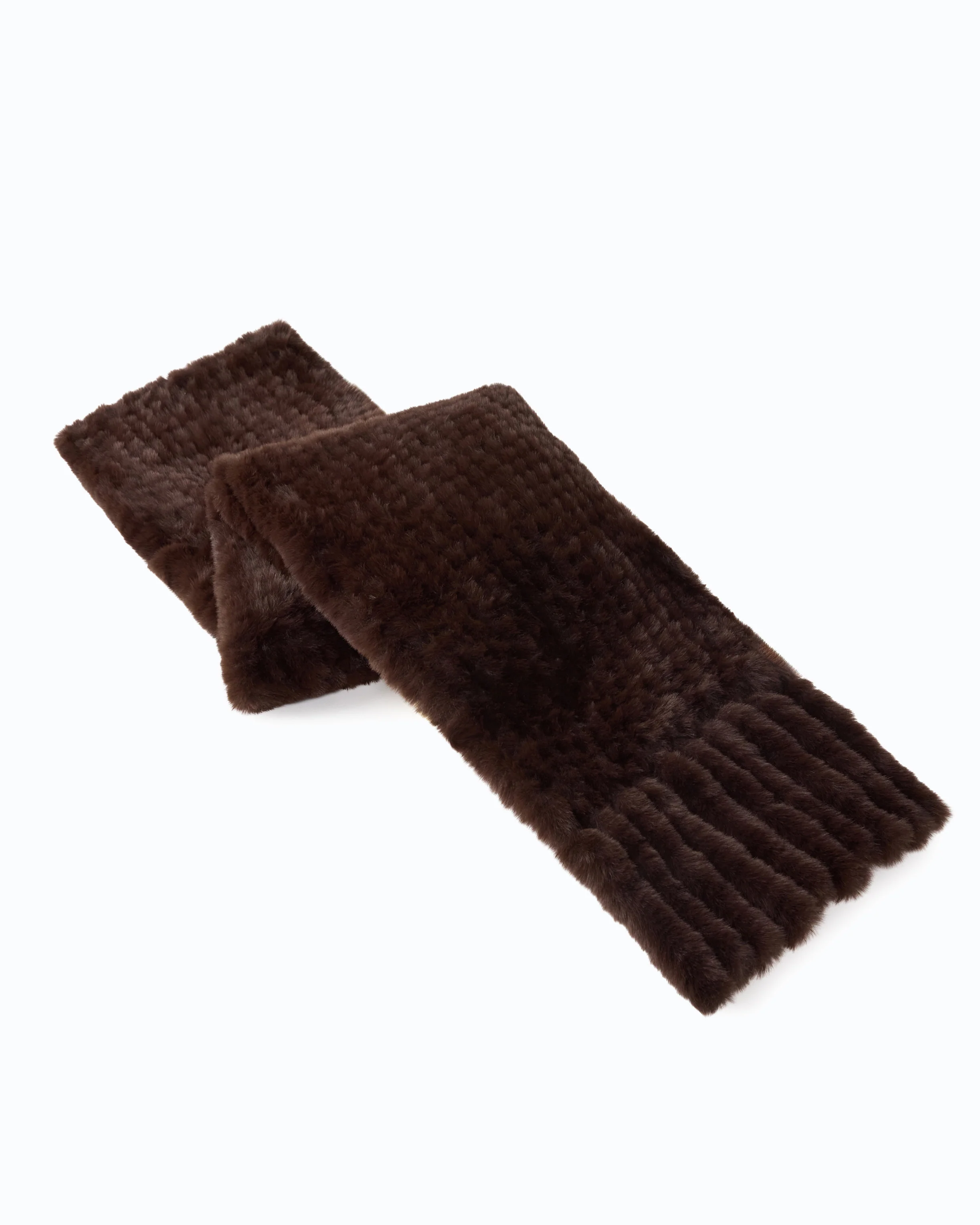 Faux fur maxi scarf - Image 4