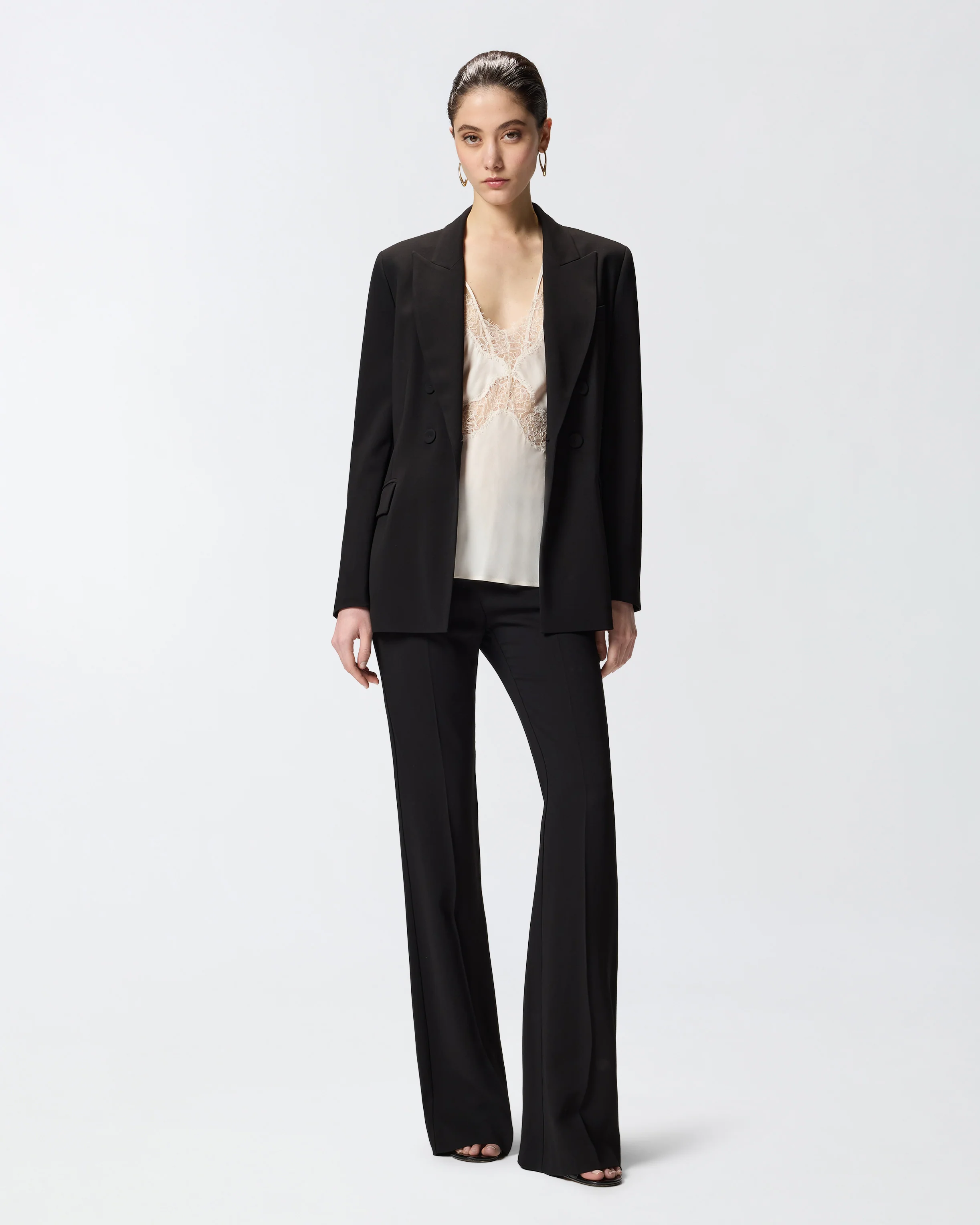 Fitted double-breasted jacket - Image 2