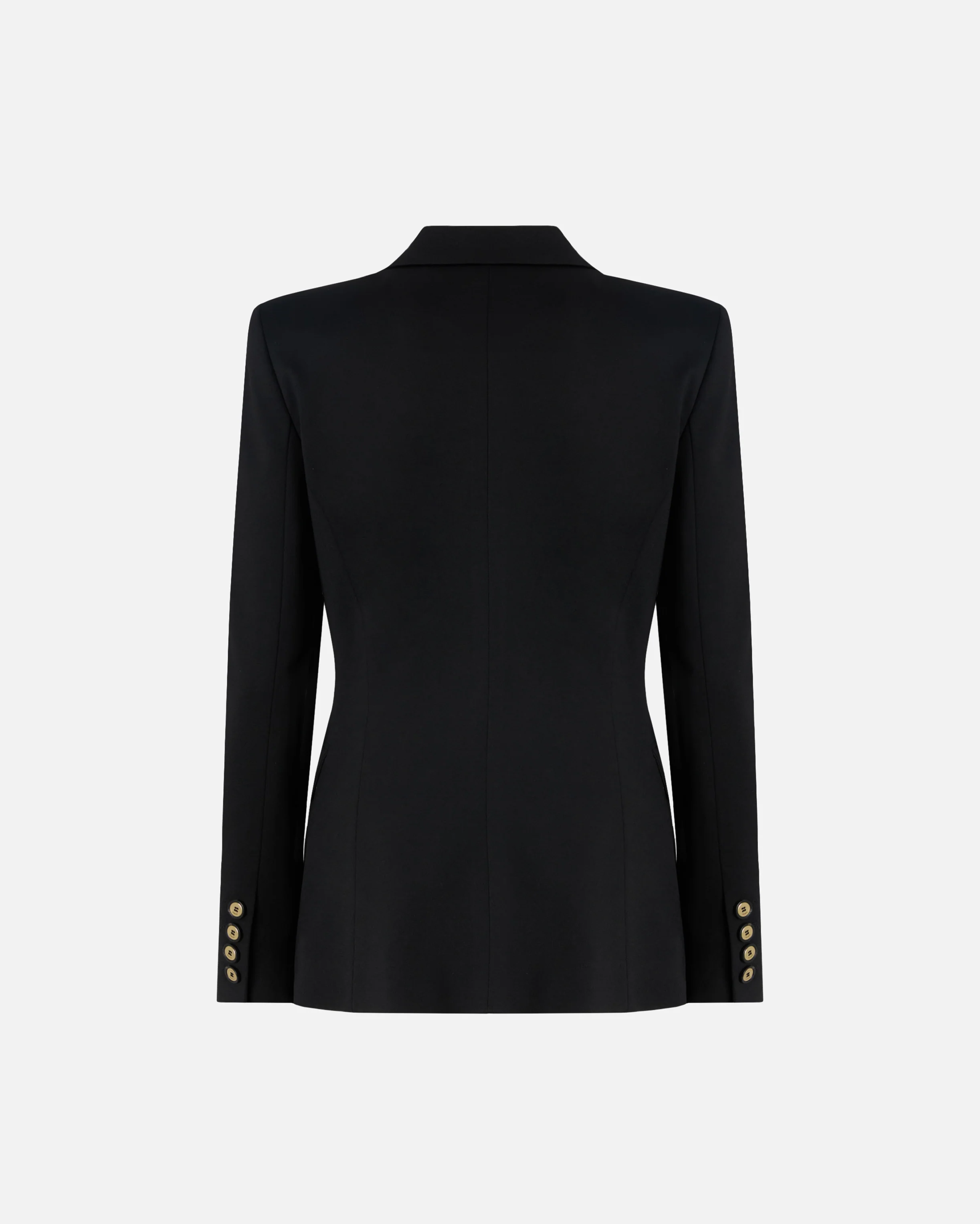 Fitted jacket with gold-coloured buttons - Image 6