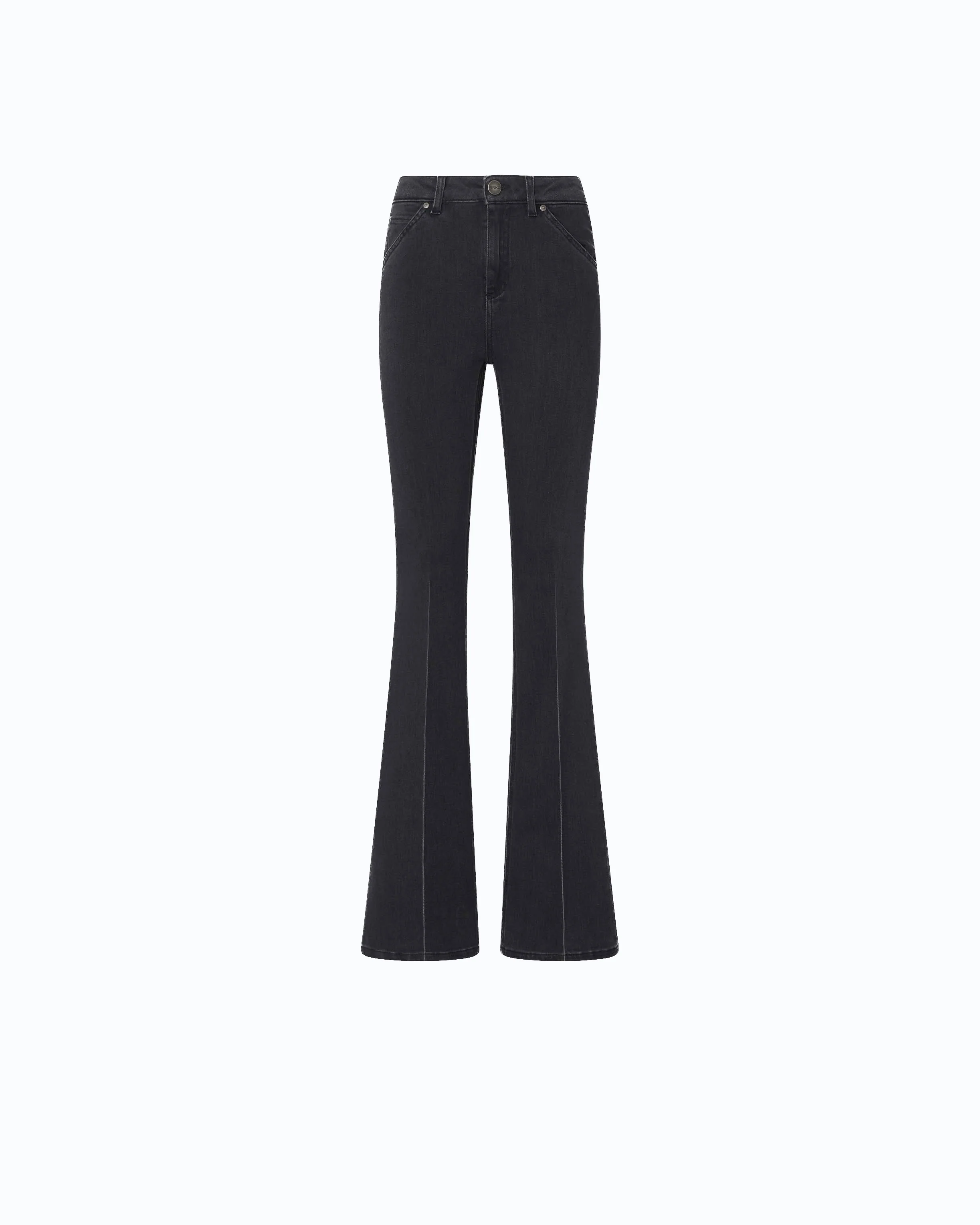 Flared stretch denim jeans - Image 5
