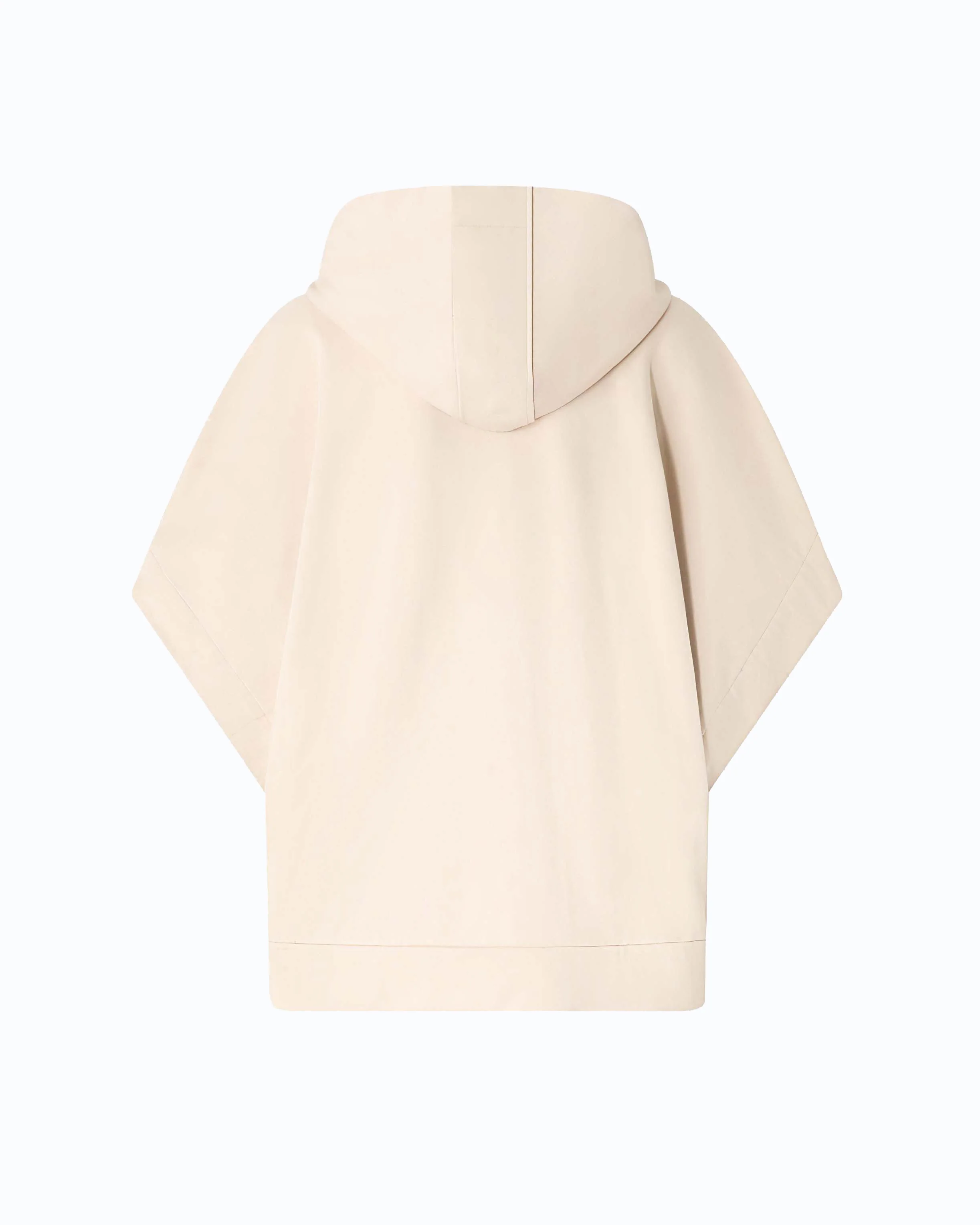 Fleece jacket with hood and chain - Image 6