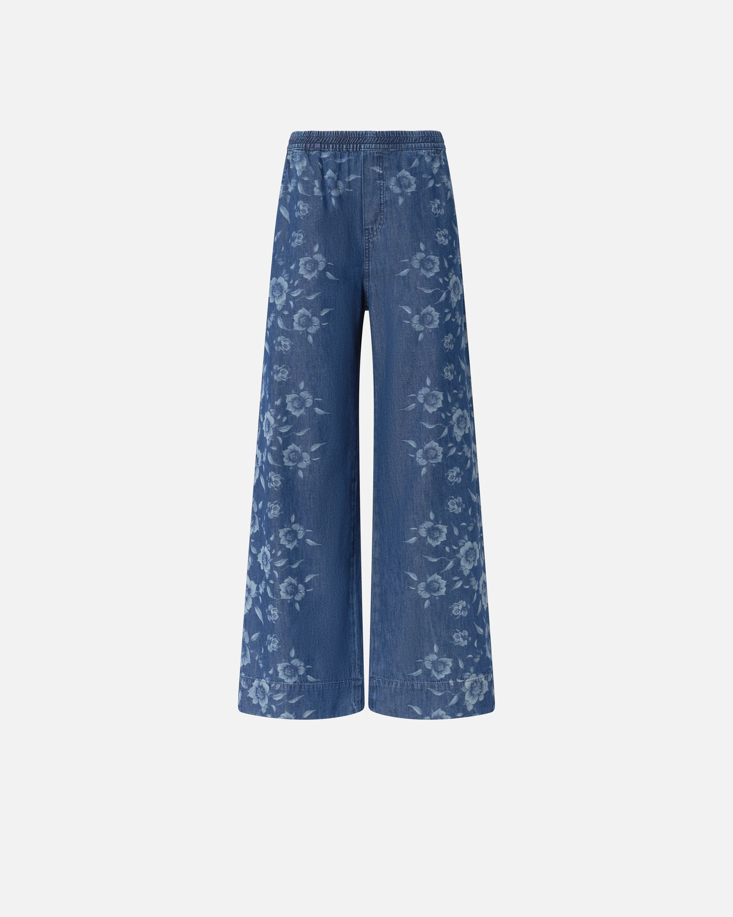 Floral denim jeans - Image 5