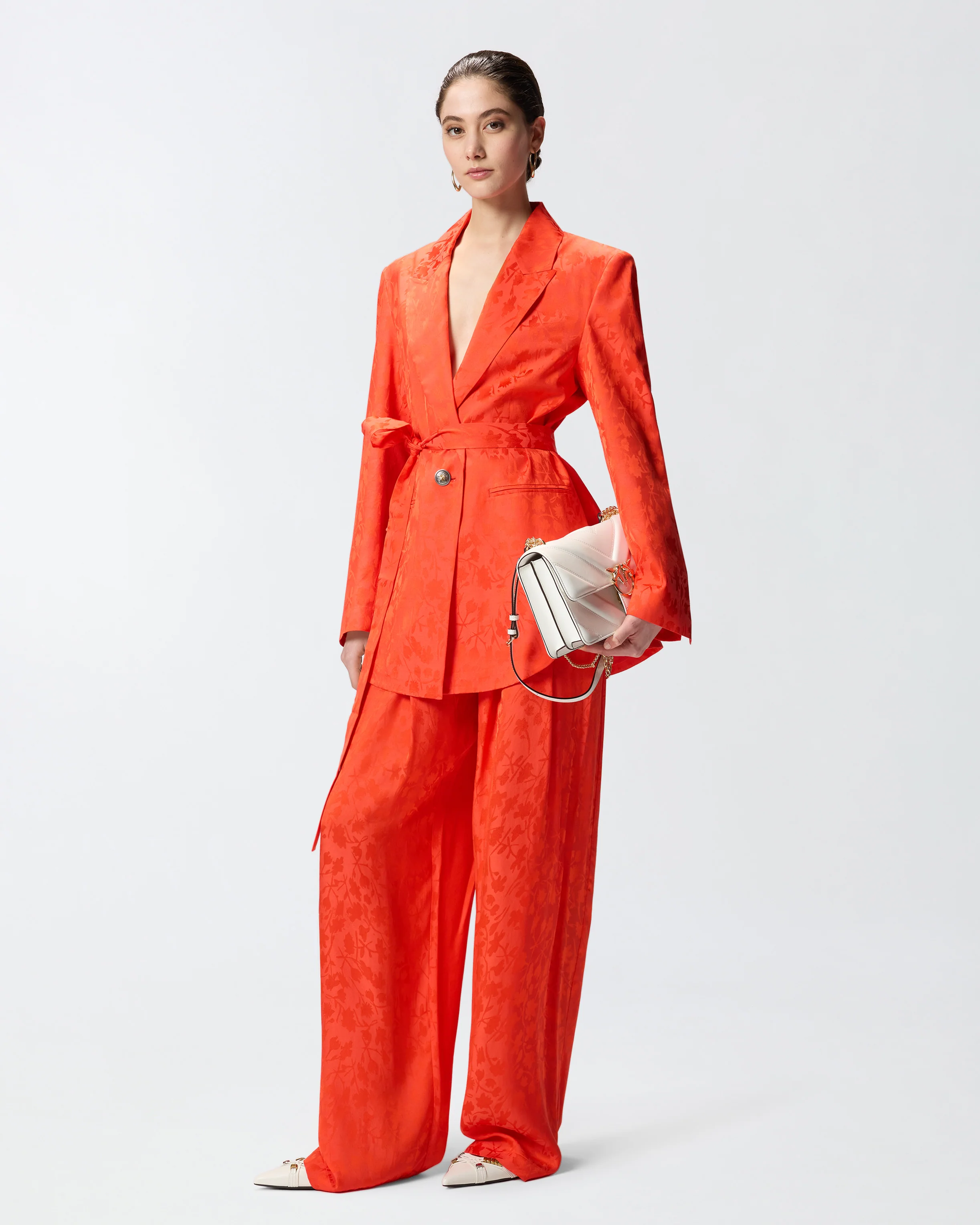 Floral jacquard kimono jacket - Image 2