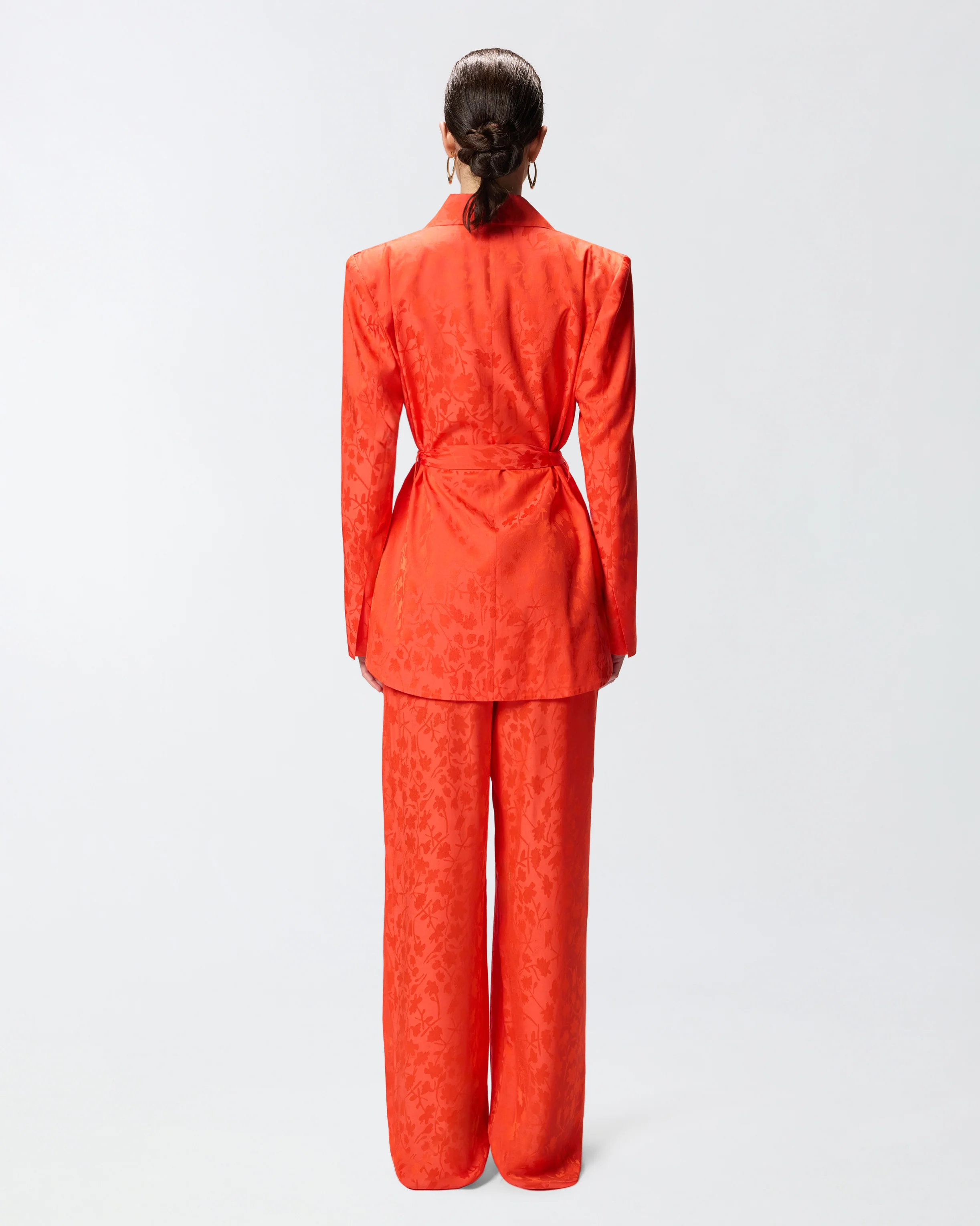 Floral jacquard kimono jacket - Image 3