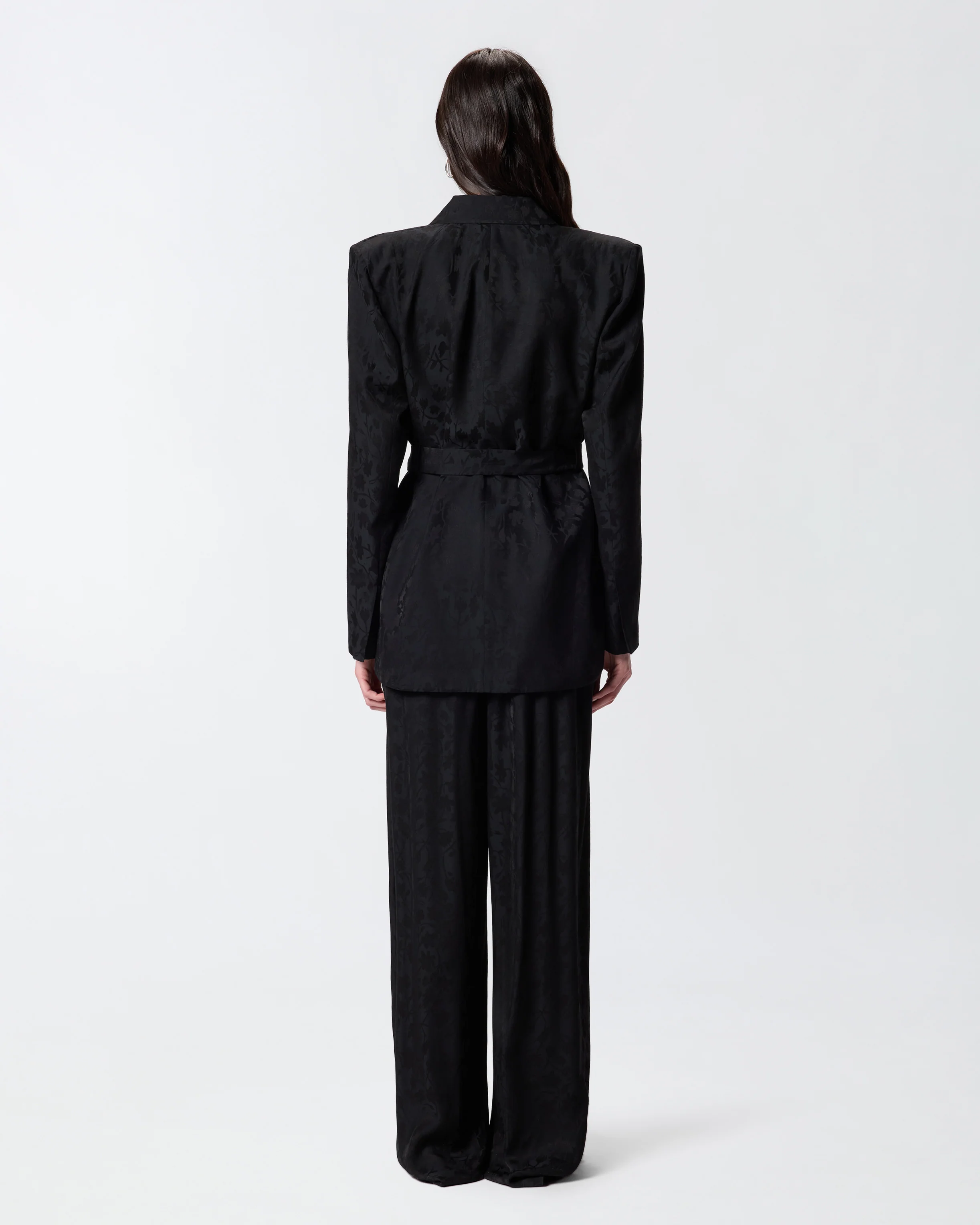 Floral jacquard kimono jacket - Image 3