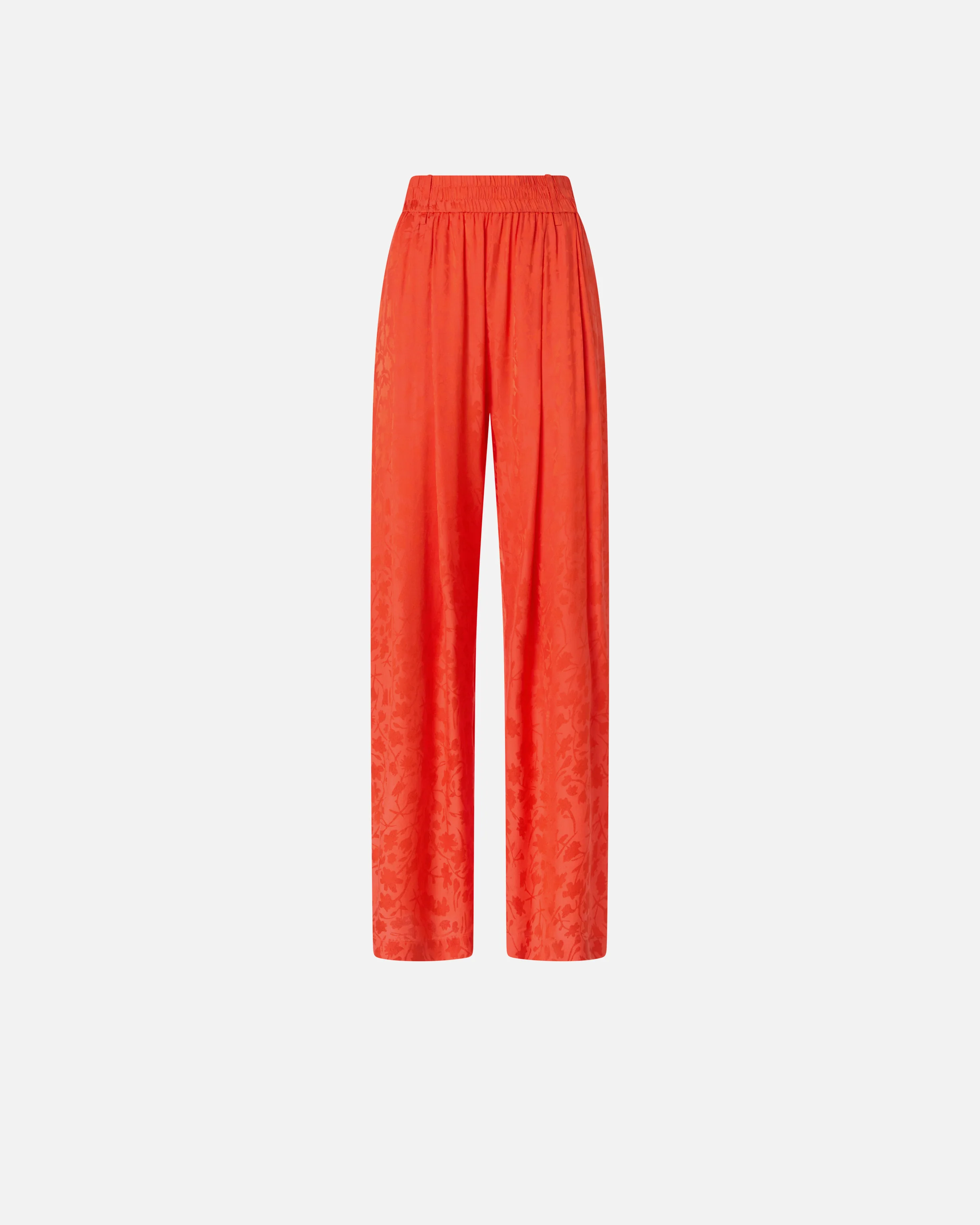 Floral jacquard trousers - Image 5