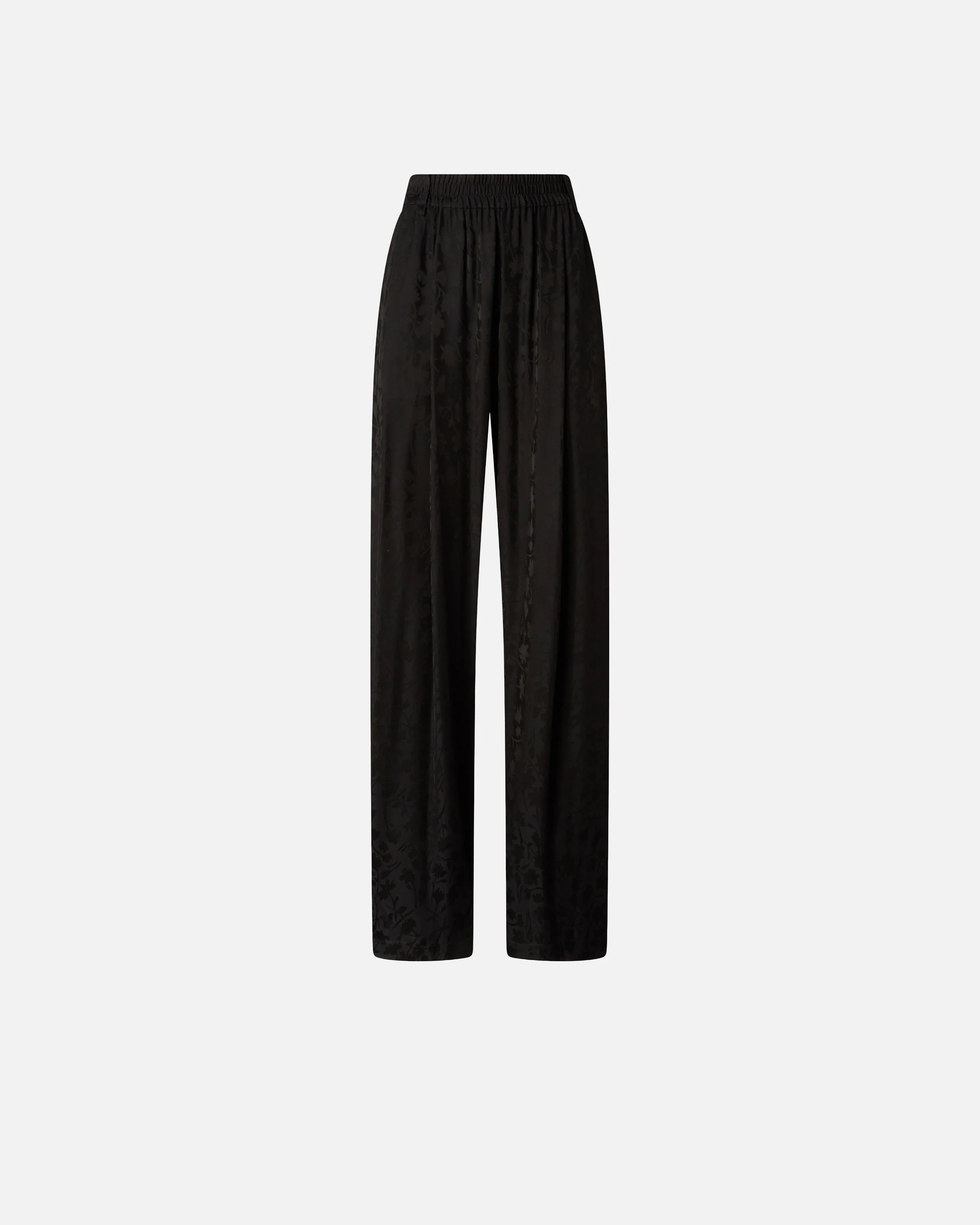 Floral jacquard trousers - Image 5