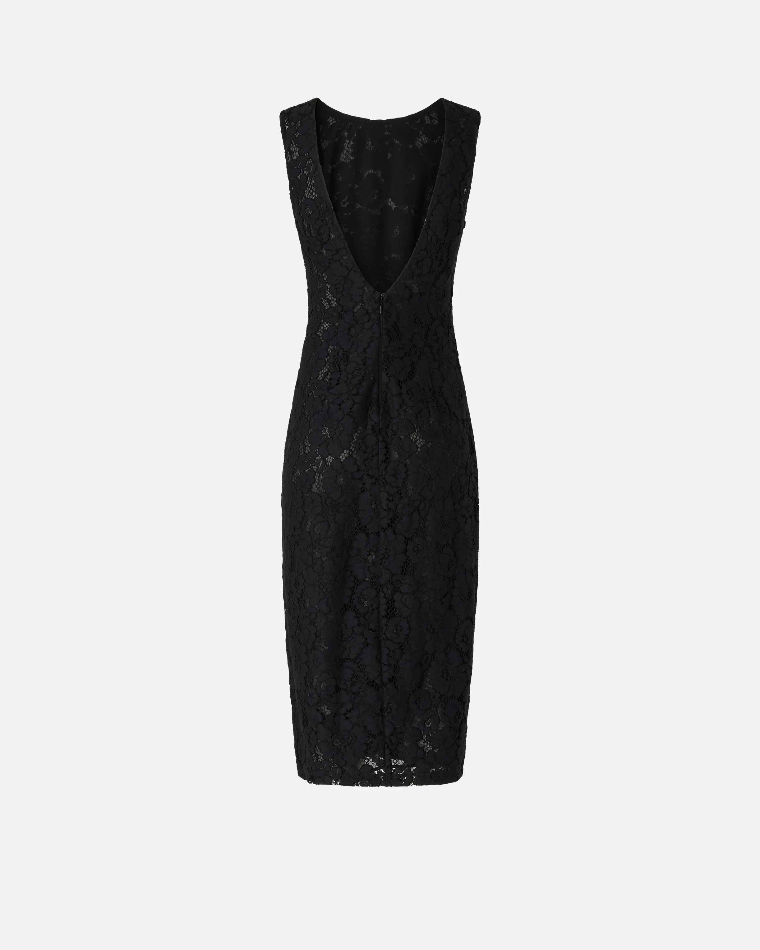 Floral lace dress with plunging rear neckline - Image 6