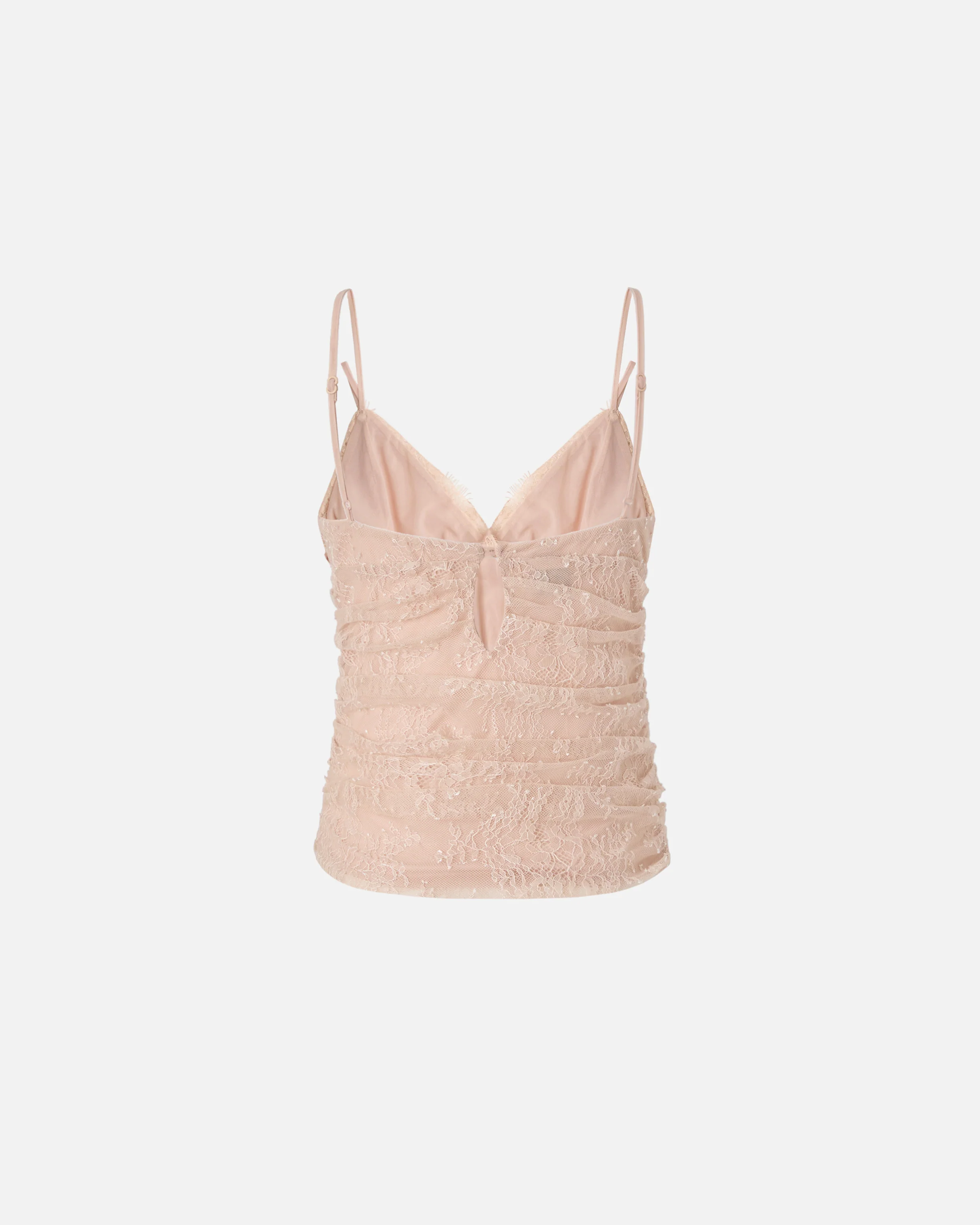 Floral lace top with shoulder straps - Image 6