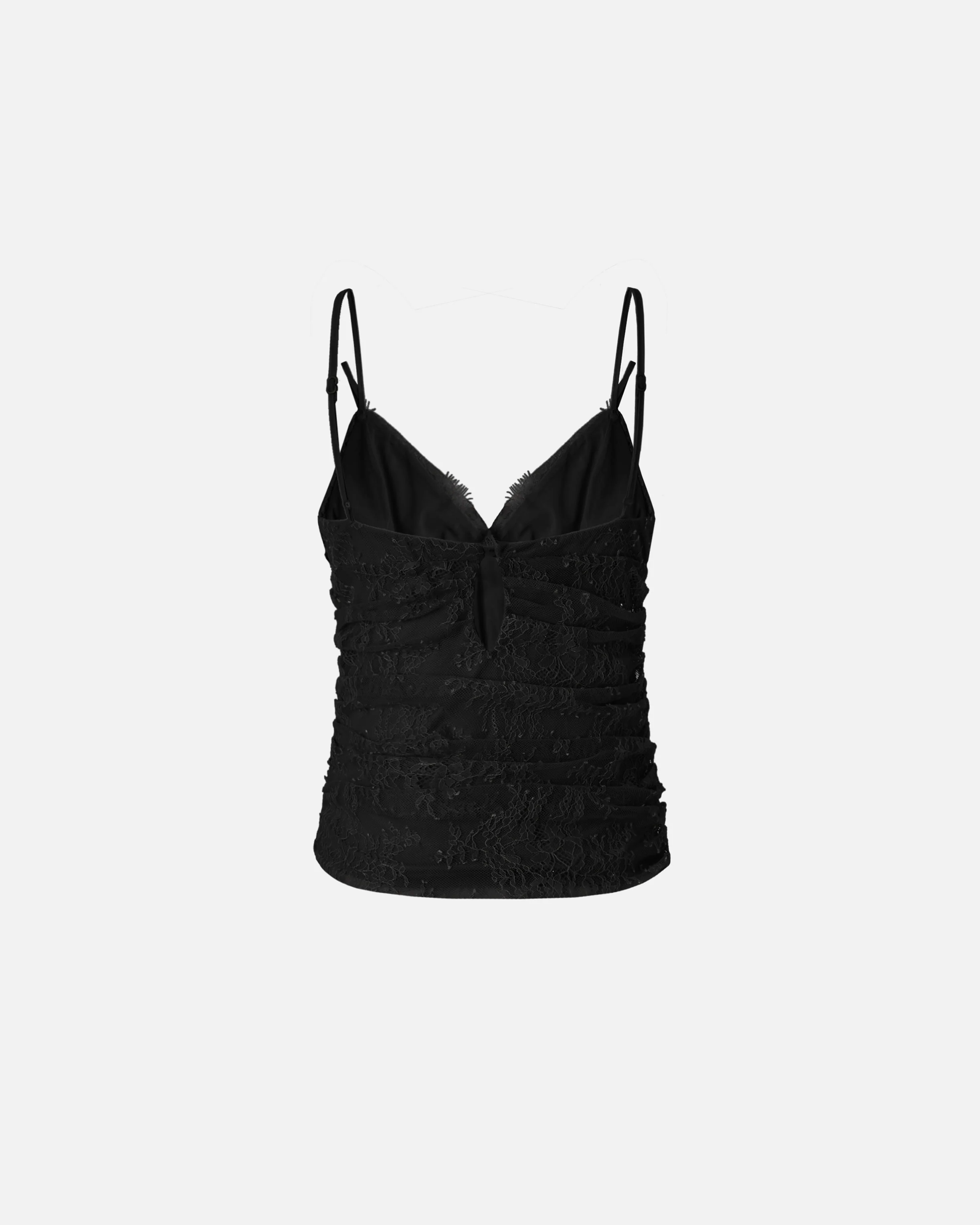 Floral lace top with shoulder straps - Image 6