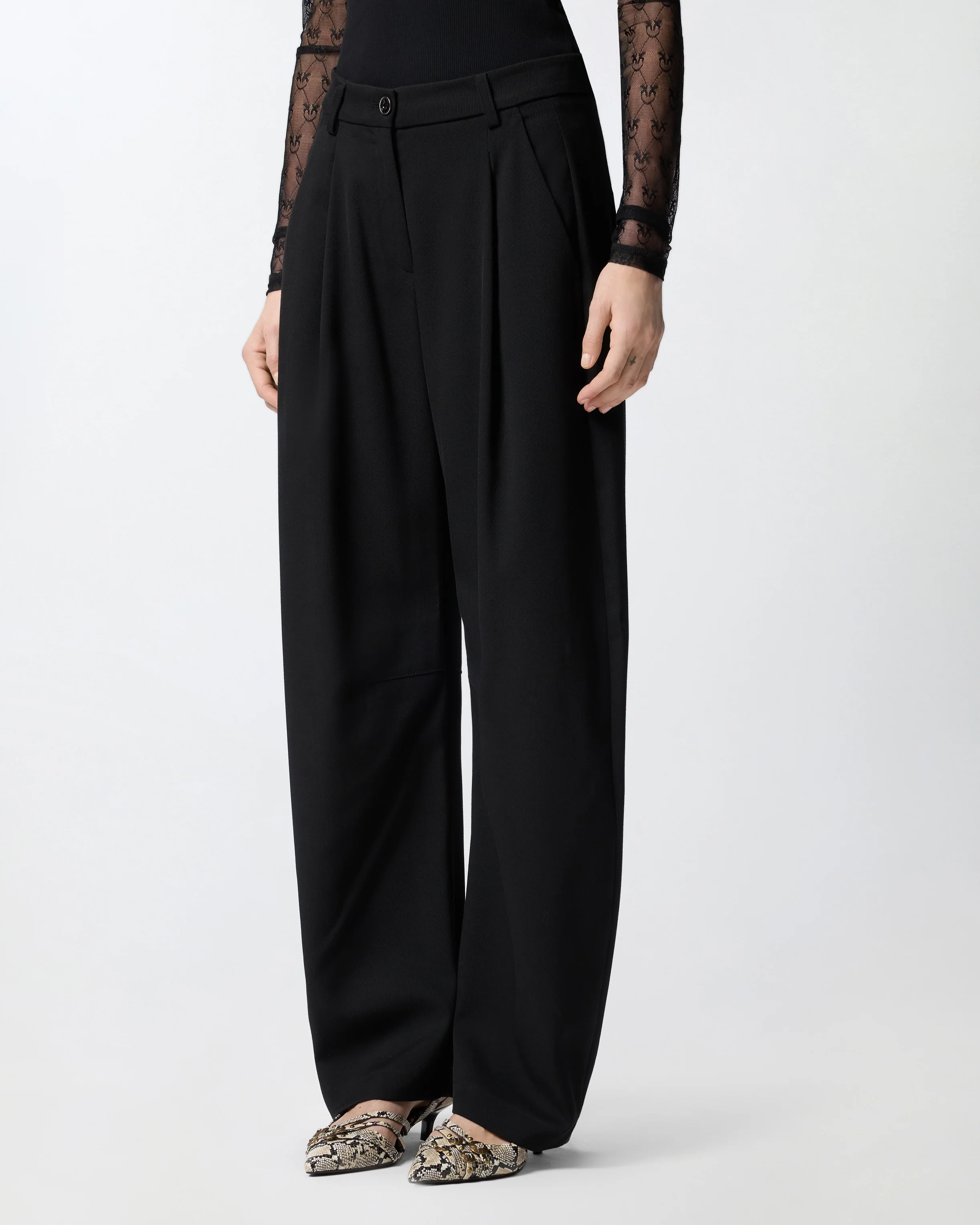 Flowing balloon trousers - Image 2