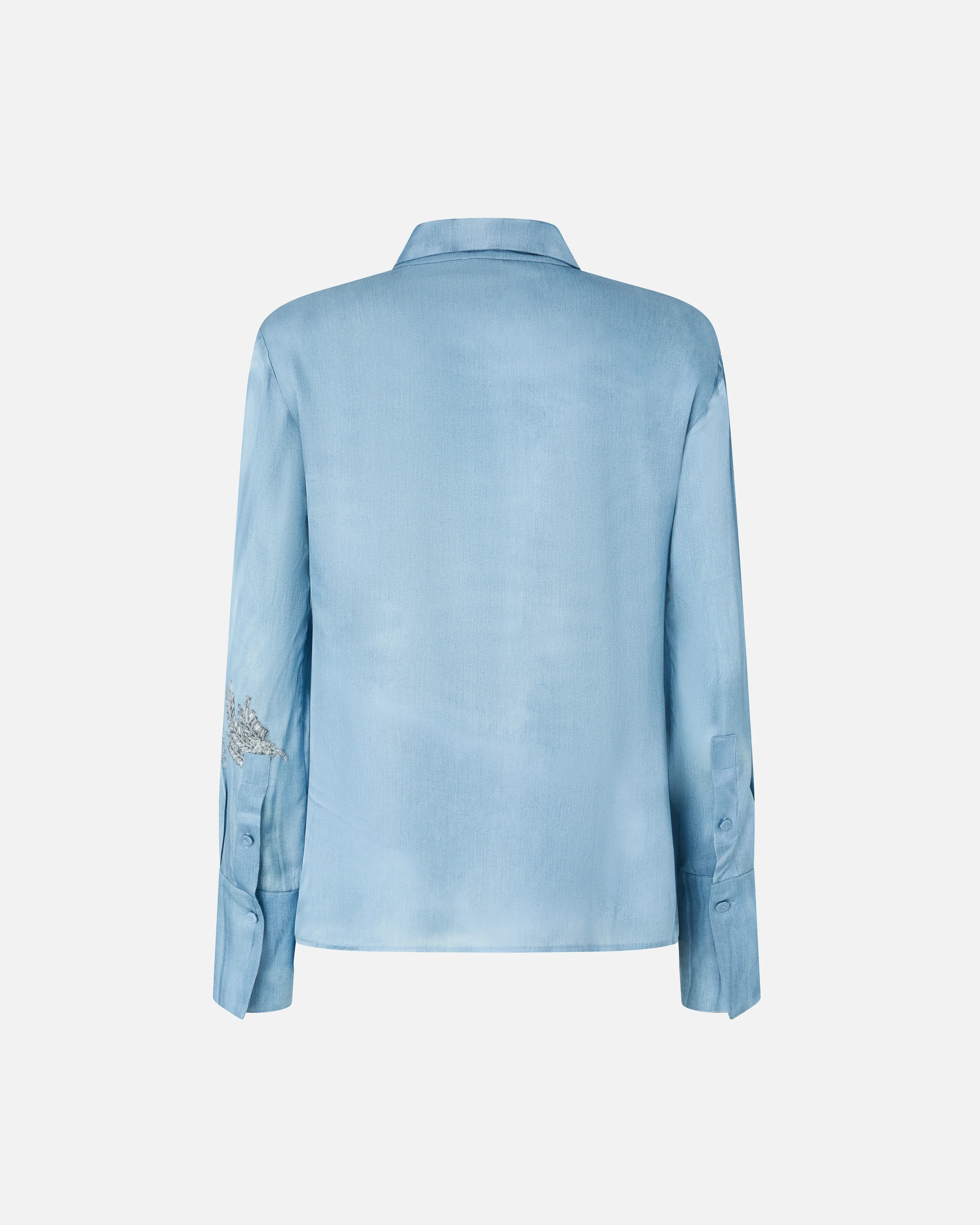 Fluid shirt with placed jewel print - Image 6