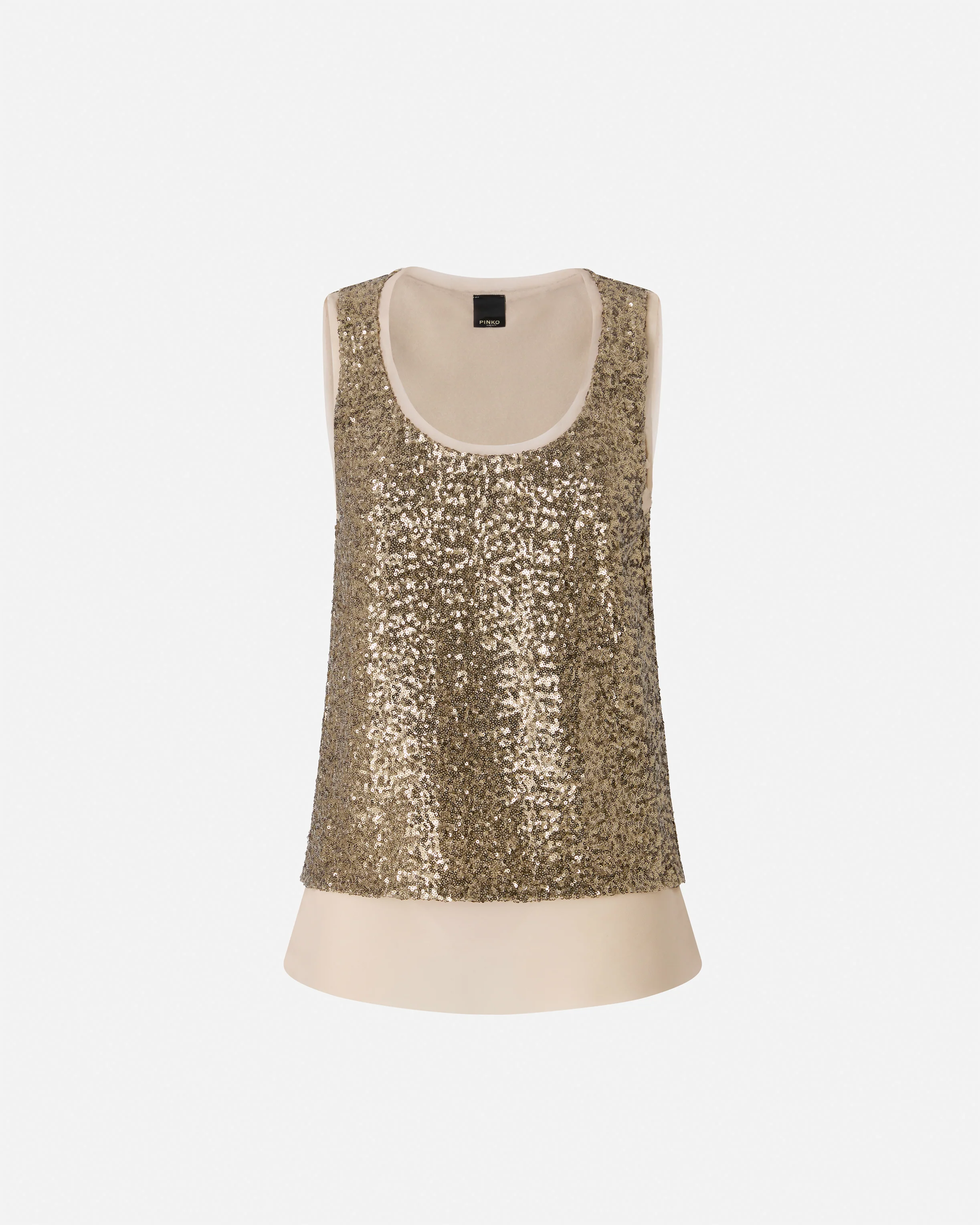 Fully sequinned vest top - Image 5