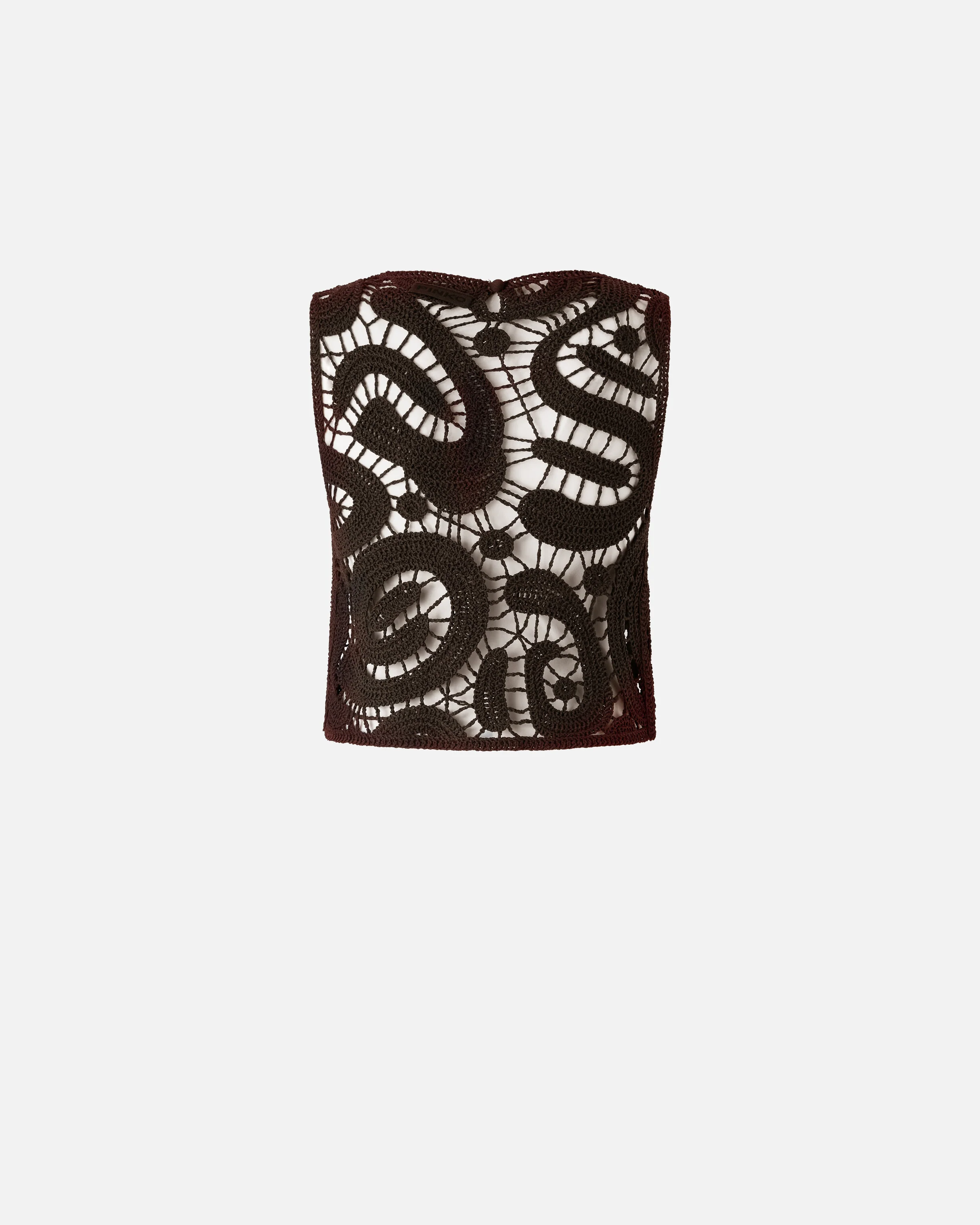 Geometric crocheted sleeveless top - Image 6
