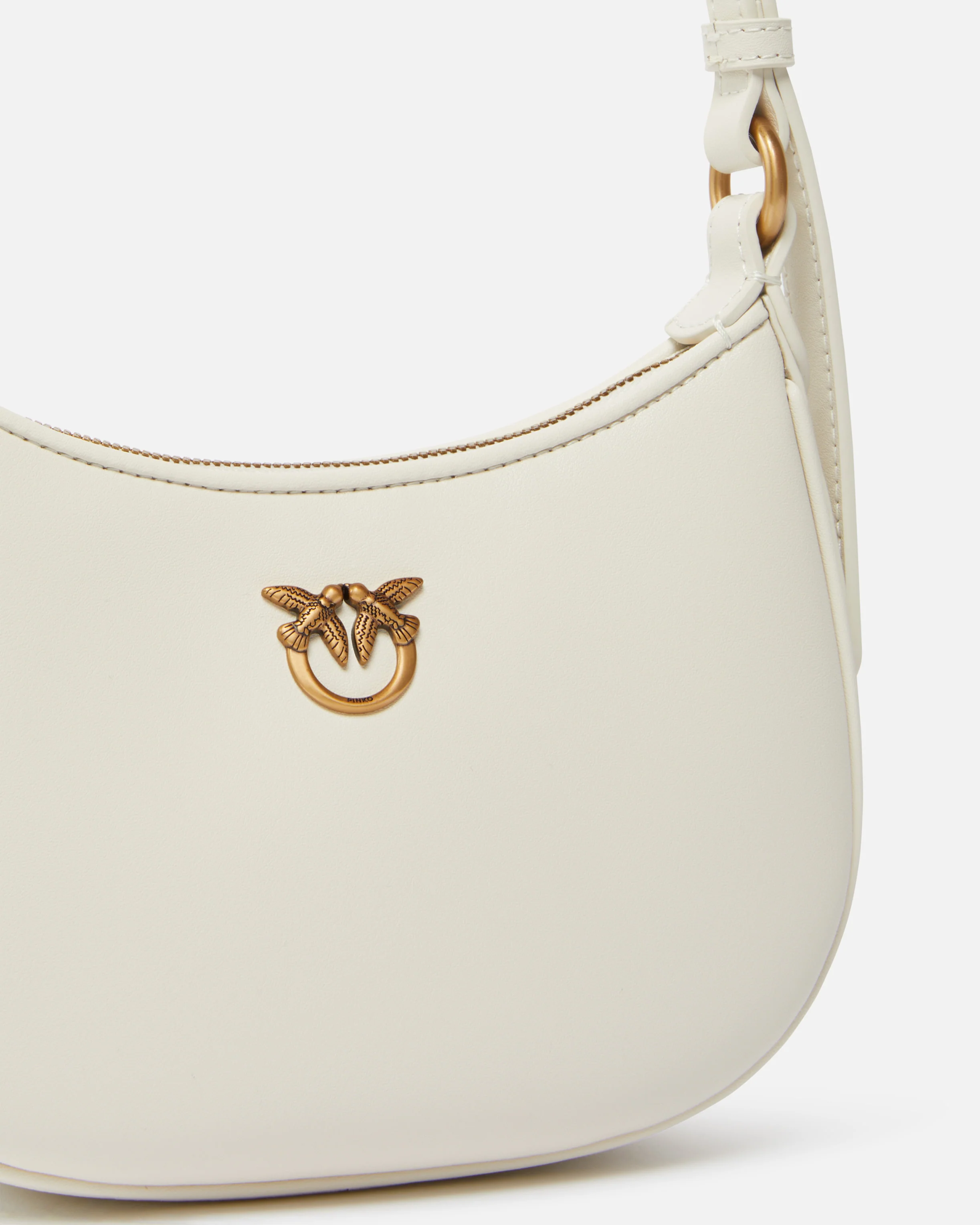 Half Moon baby leather shoulder bag - Image 3