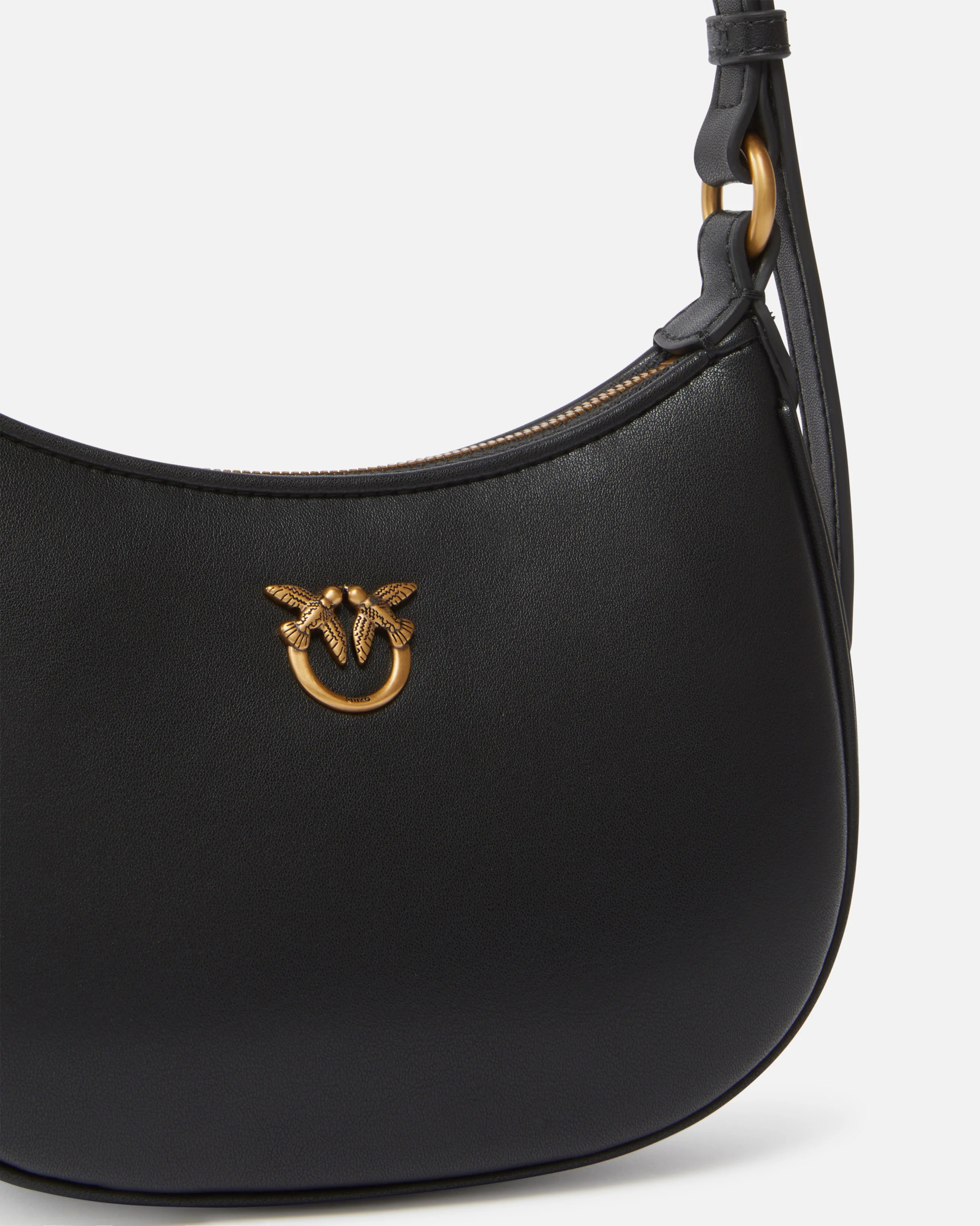 Half Moon baby leather shoulder bag - Image 3