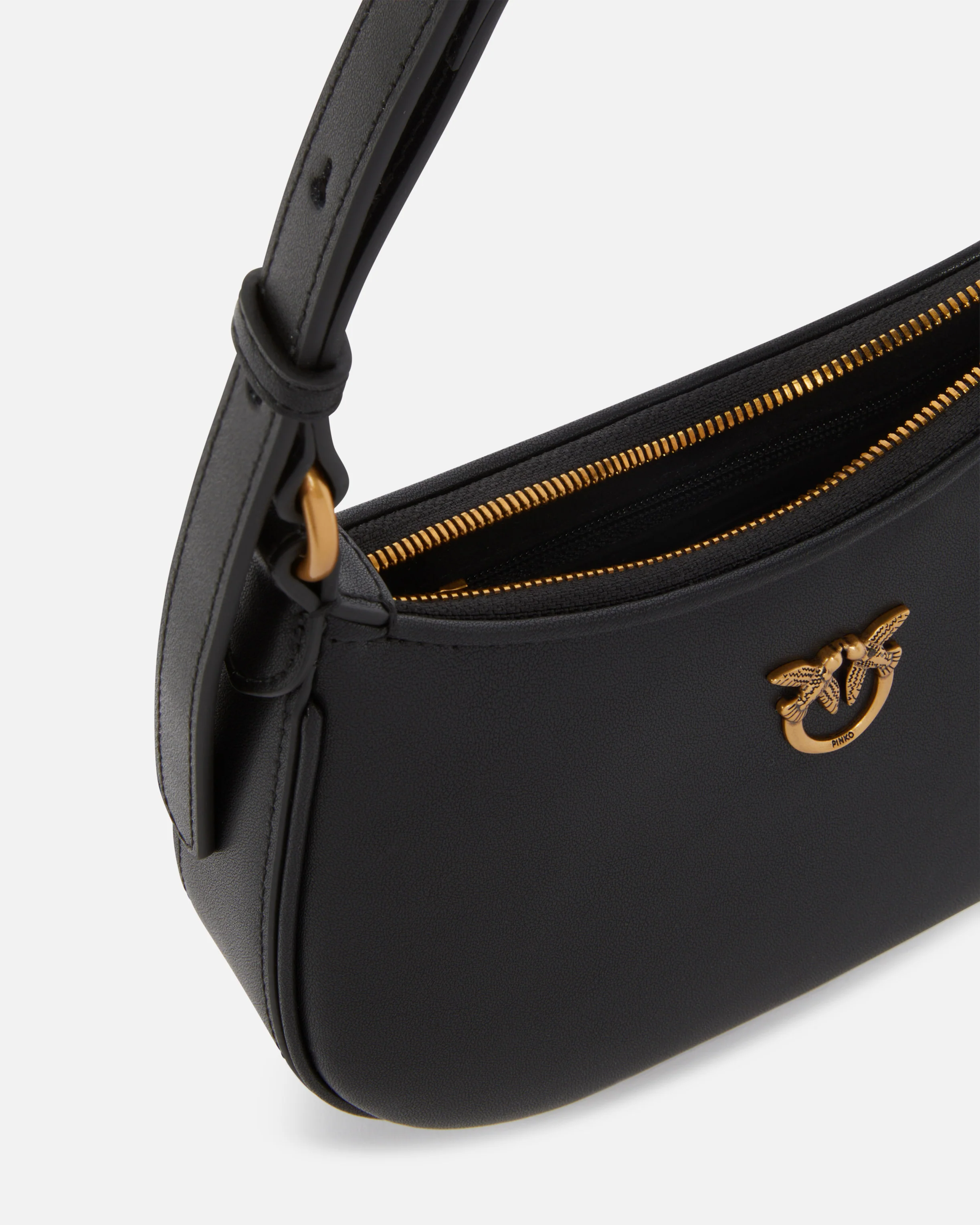 Half Moon baby leather shoulder bag - Image 4