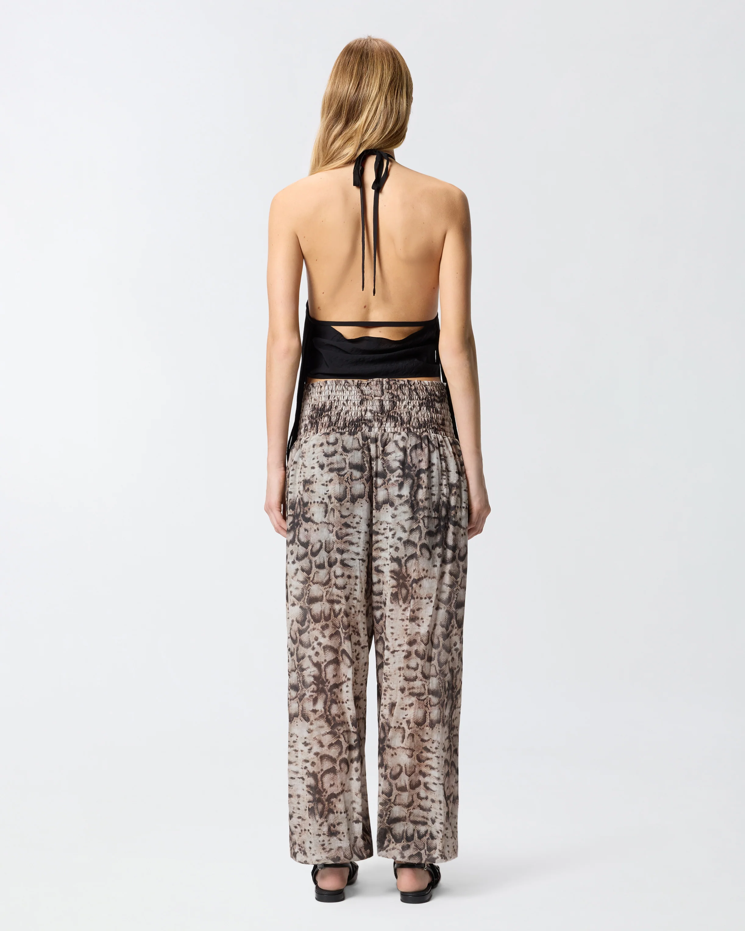 Halterneck top with fringes - Image 3